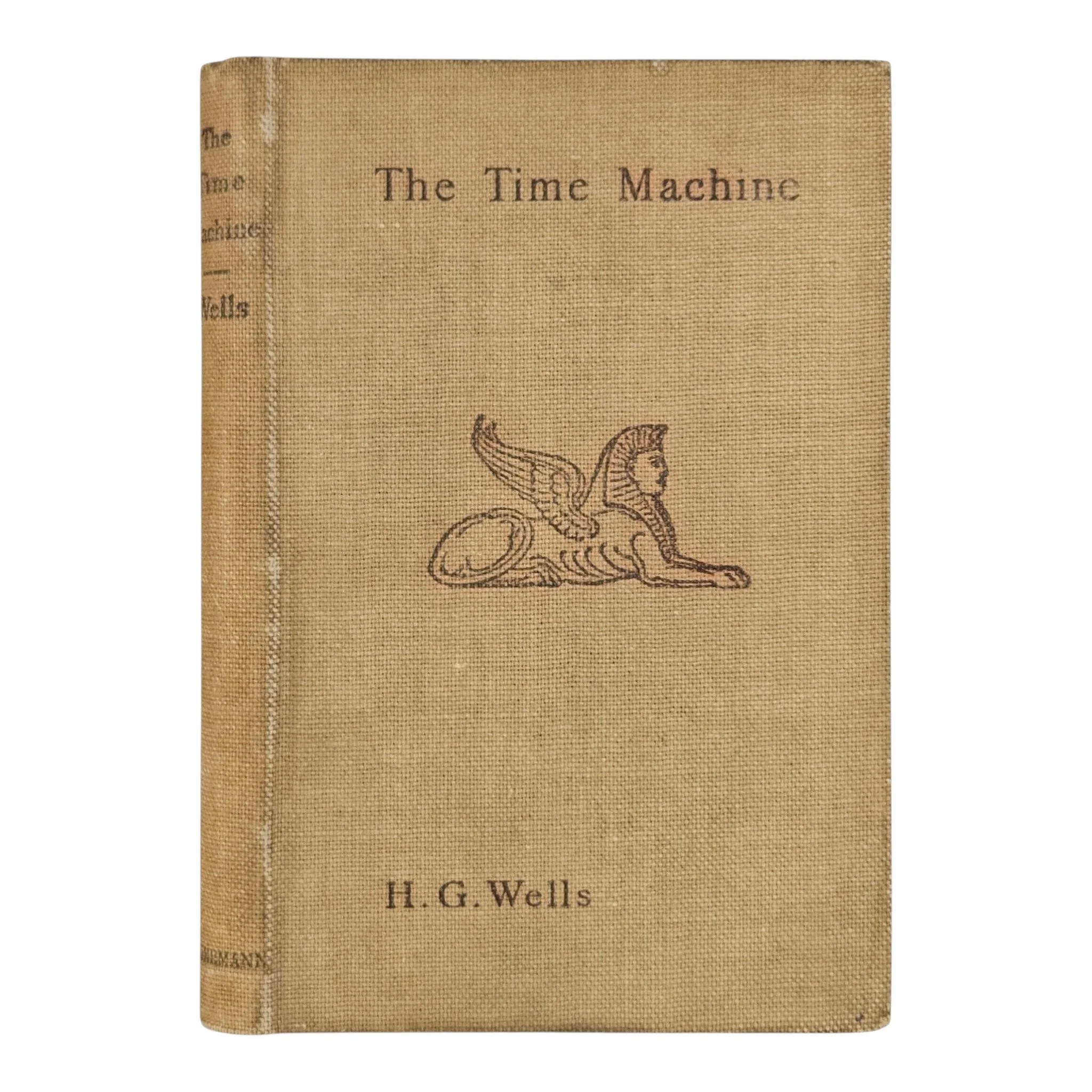The Time Machine | Wells, H.G. | 1895, 1st/1st British edition, later issue without catalog...