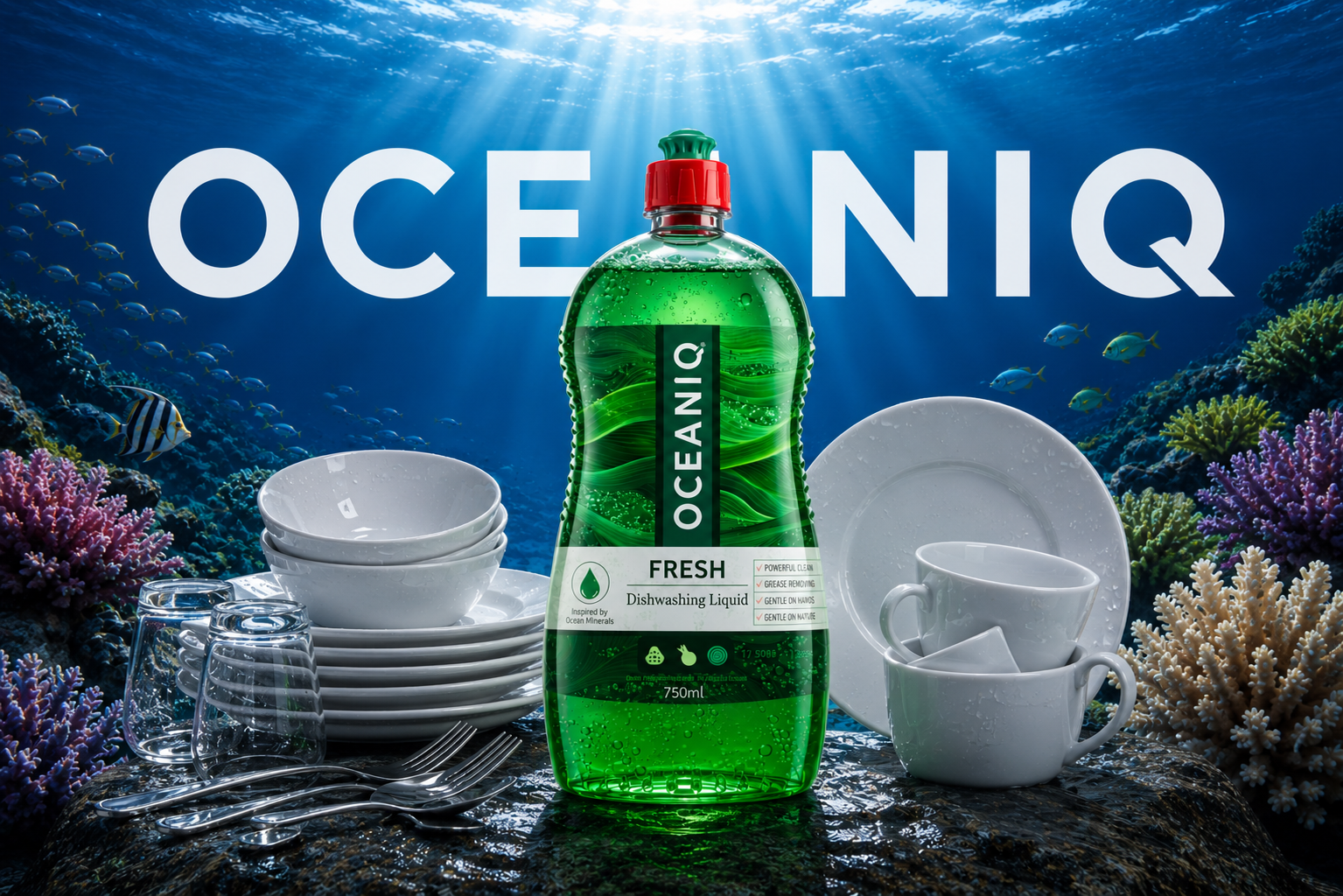 OCEANIQ Dishwashing Liquid 750ml