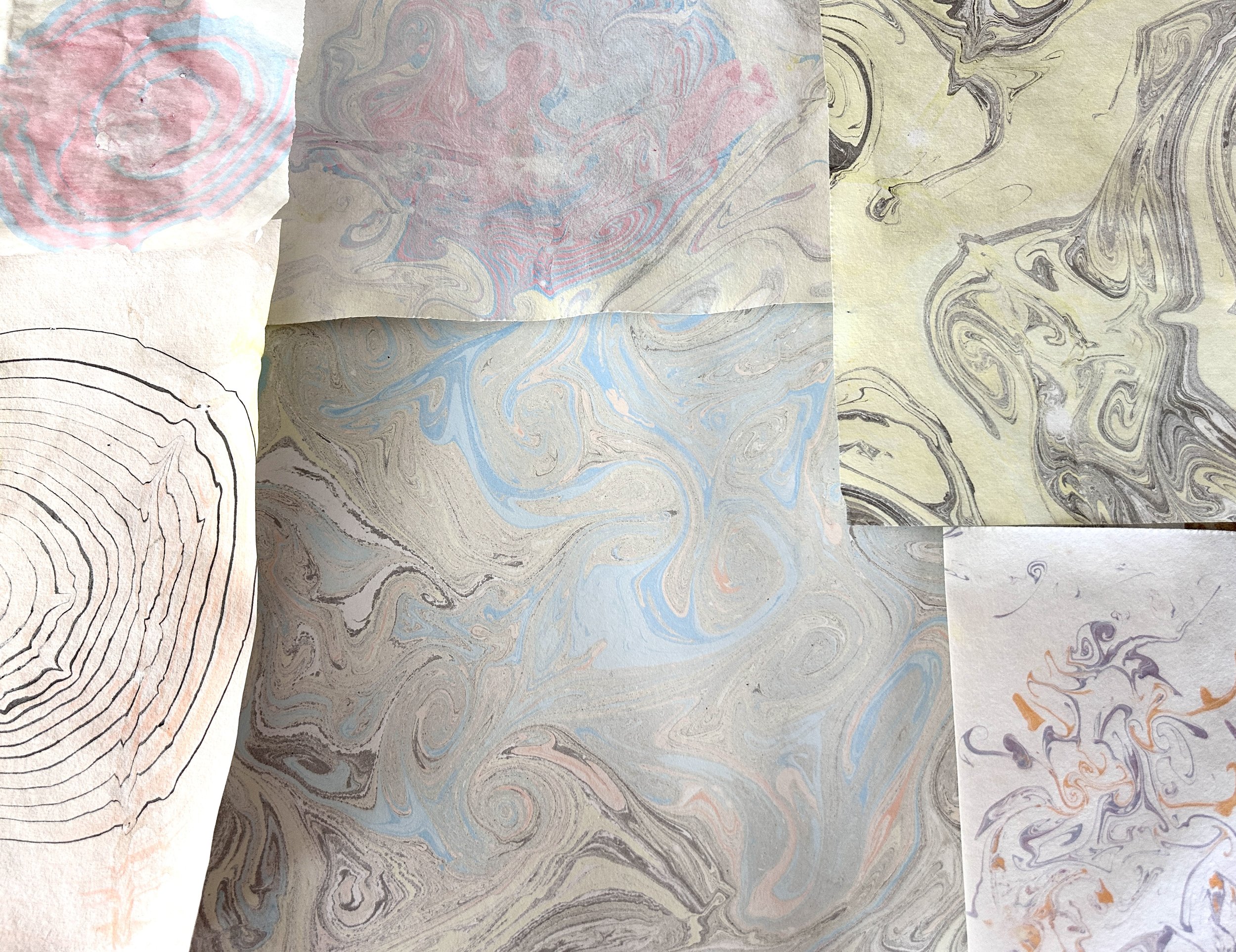 Intro to Paper Marbling