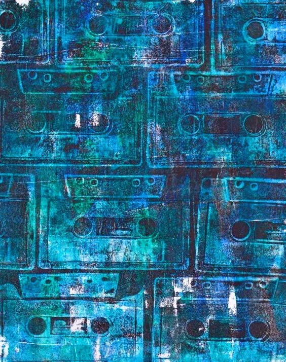 "Surface Noise" No. 6 | Blue Tapes