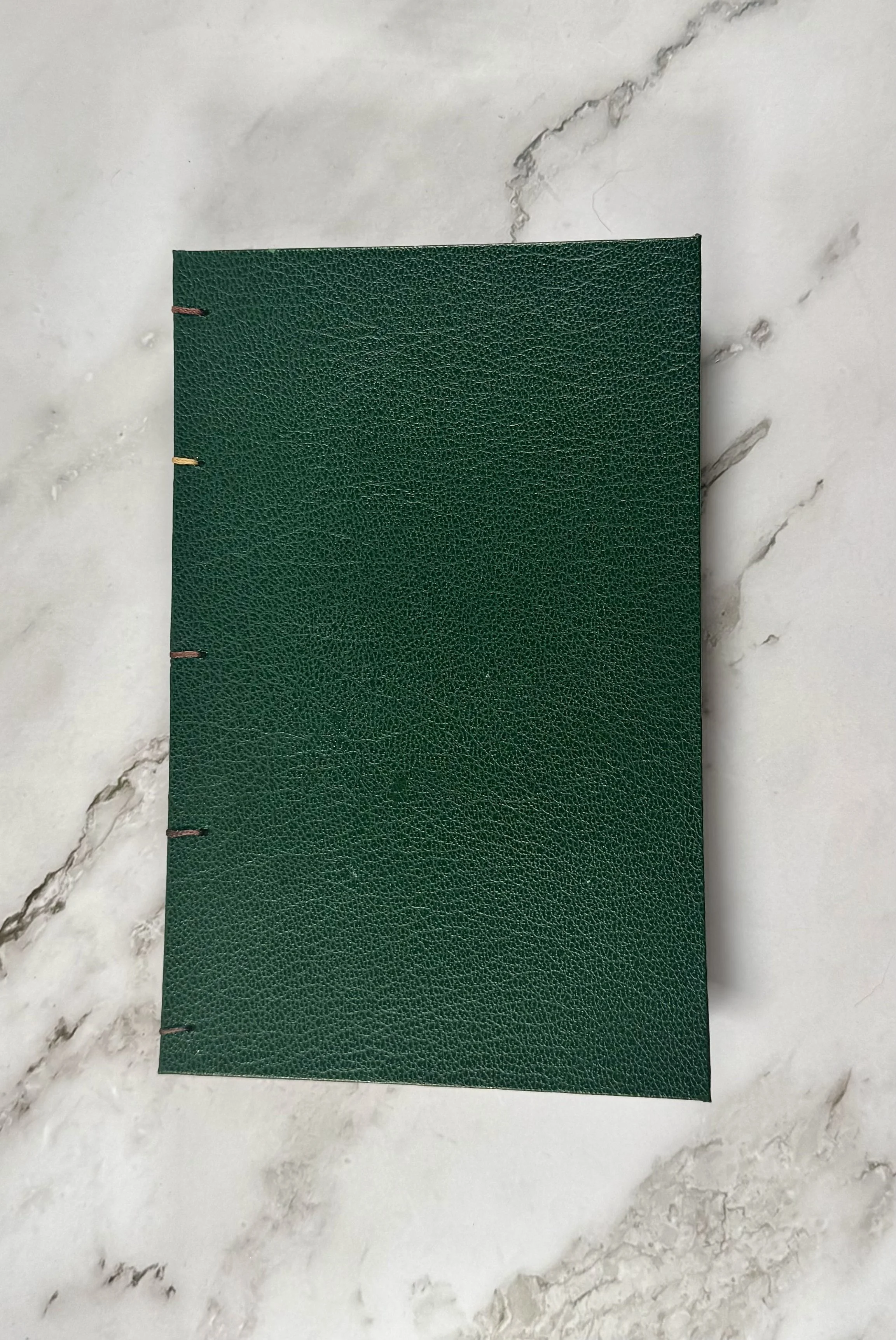 Coptic Book | Faux Leather Forest