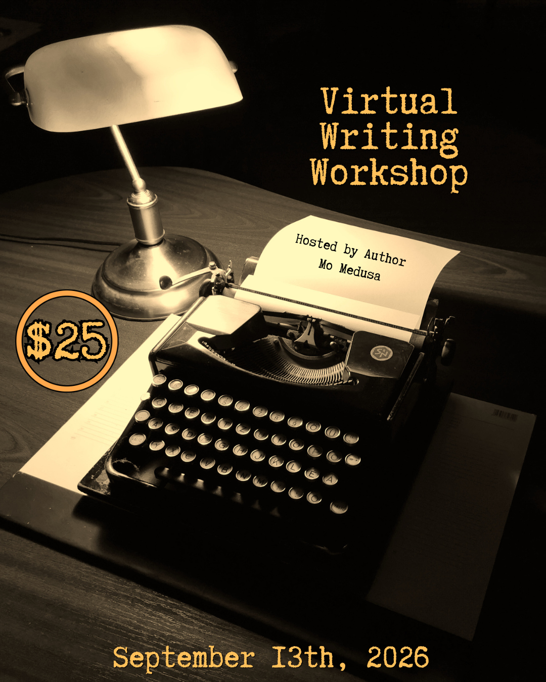 Virtual Writing Workshop | September 2026
