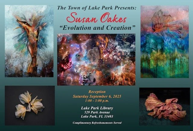 RECEPTION - Evolution and Creation" by WAS Artist Susan Oakes