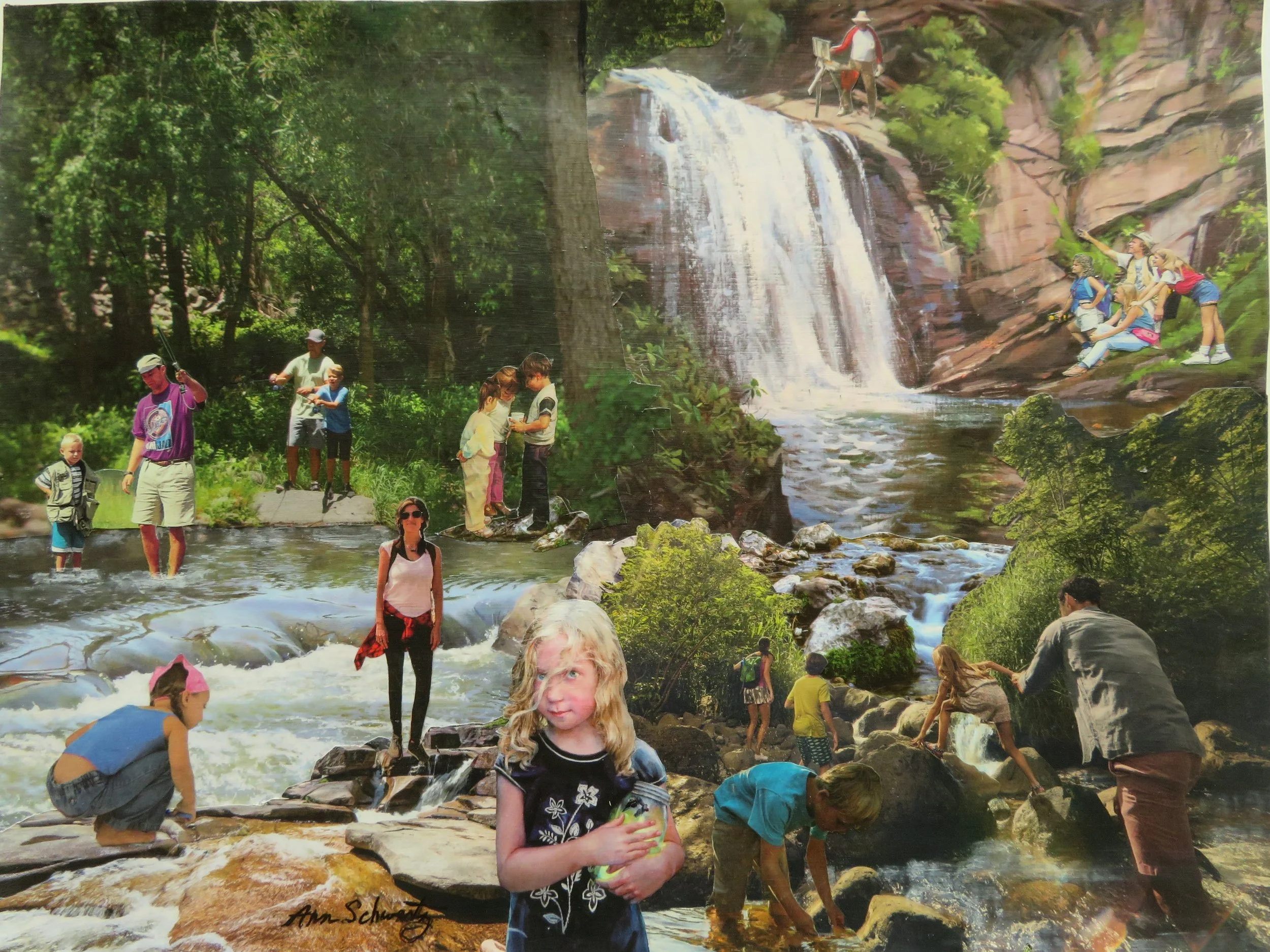 Fishing at the Falls