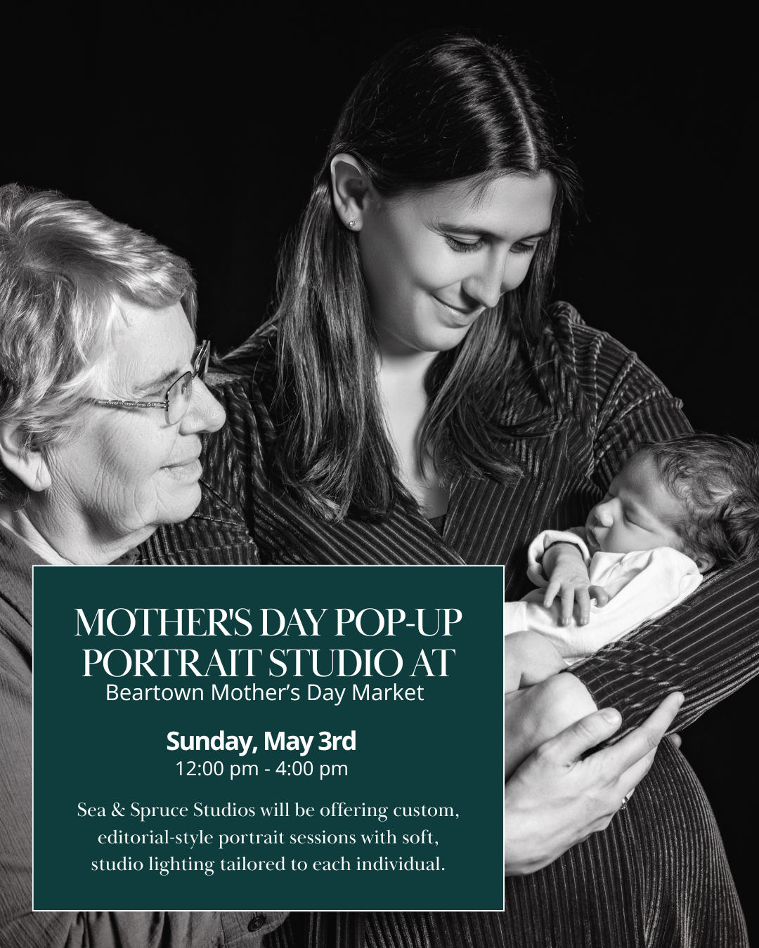 Mother’s Day Pop Up Portraits