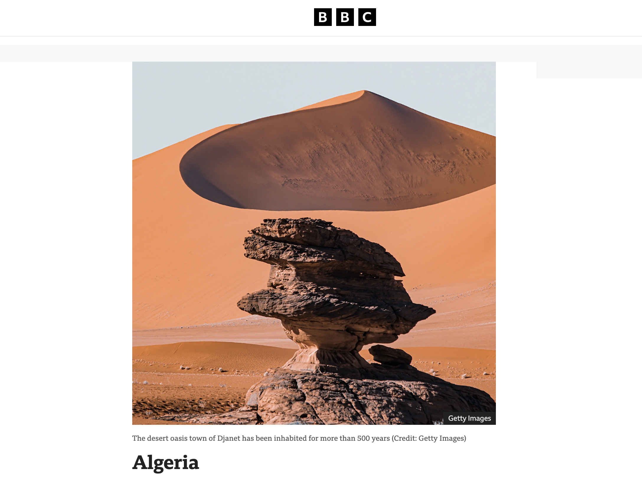 “La belle au bois dormant se réveille” : la BBC recommande l’Algérie en 2026