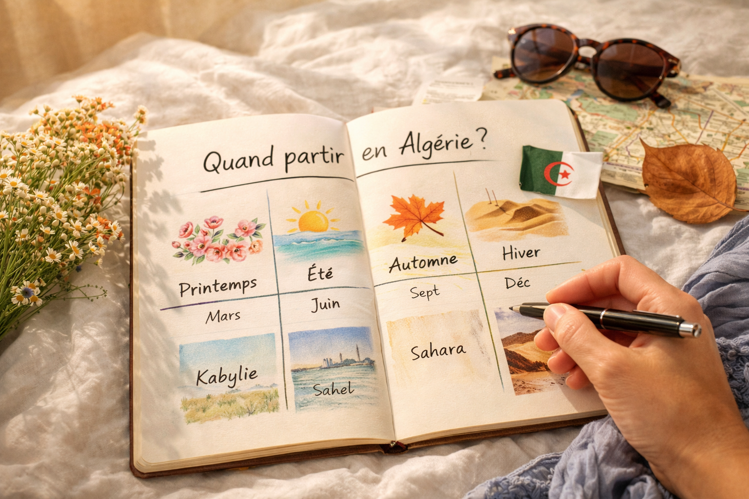 Quand partir en Algérie ? Les meilleures périodes pour un voyage inoubliable