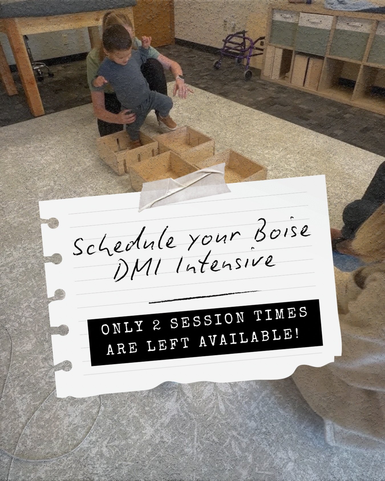 ONLY 2 SESSION TIMES REMAINING AVAILABLE!!! ⌛️Time is ticking and these intensives are filling up fast! Message us to learn more about DMI and to secure your spots for our January 26-Feb 6 Boise travel intensive!!! Treasure Valley parents, we can&rsq