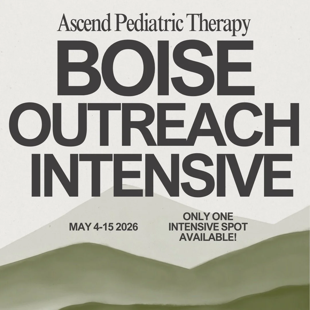 Attention Treasure Valley families!! Ascend is coming to the Boise area again May 4&ndash;15 for a DMI Outreach Intensive, and we now have just ONE intensive spot remaining. 

DMI (Dynamic Movement Intervention) intensives are designed to accelerate 