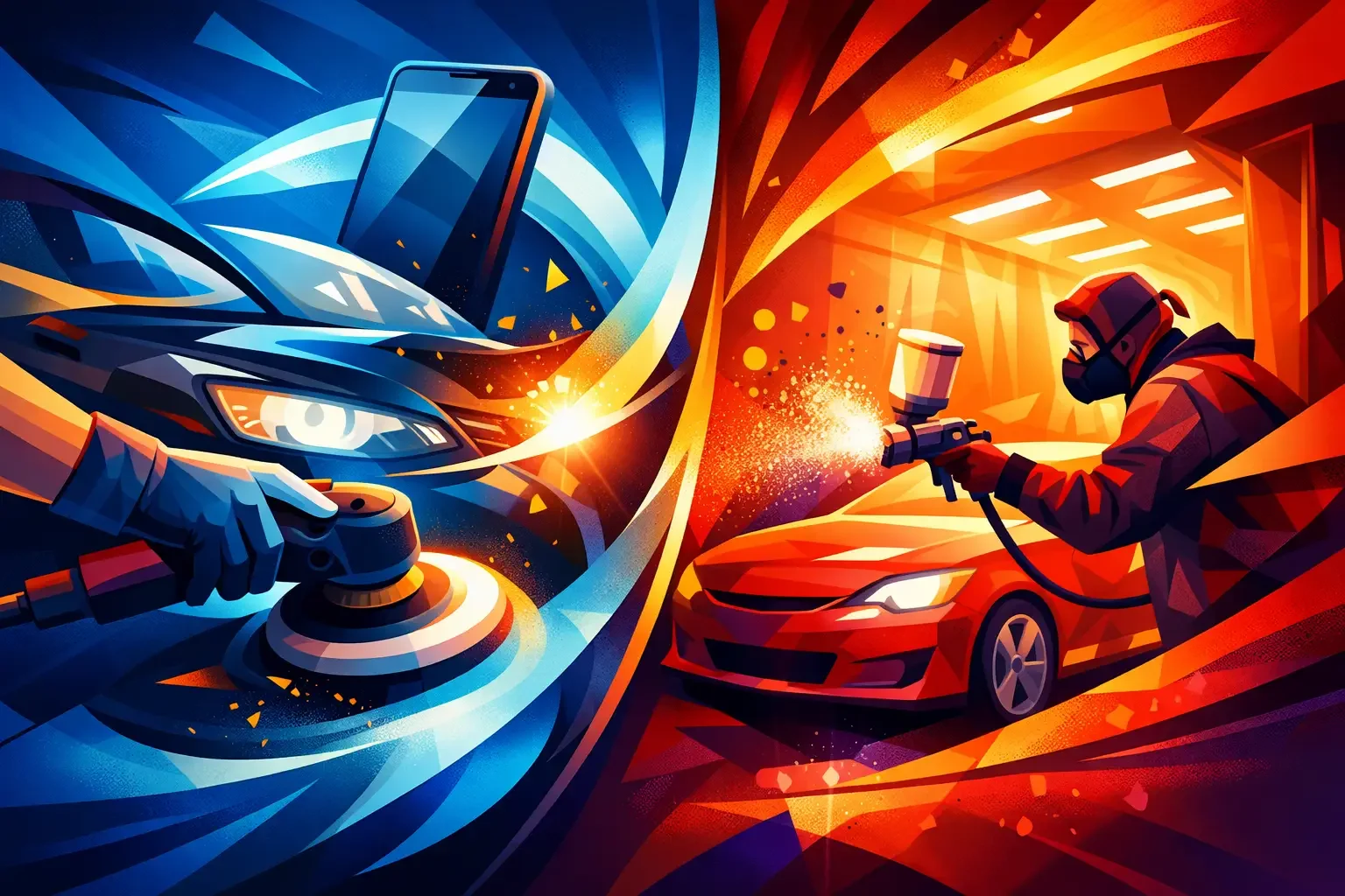 Mobile Smart Repair vs Body Shop