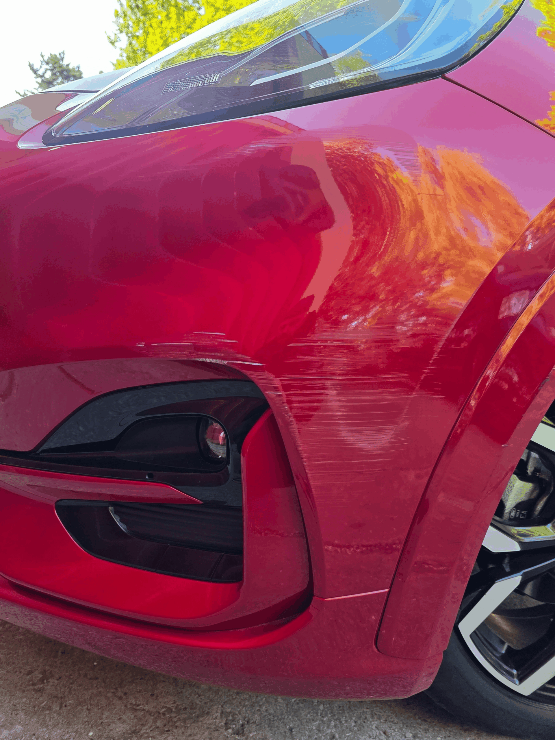 mobile car scratch repair Barnsley mobile service