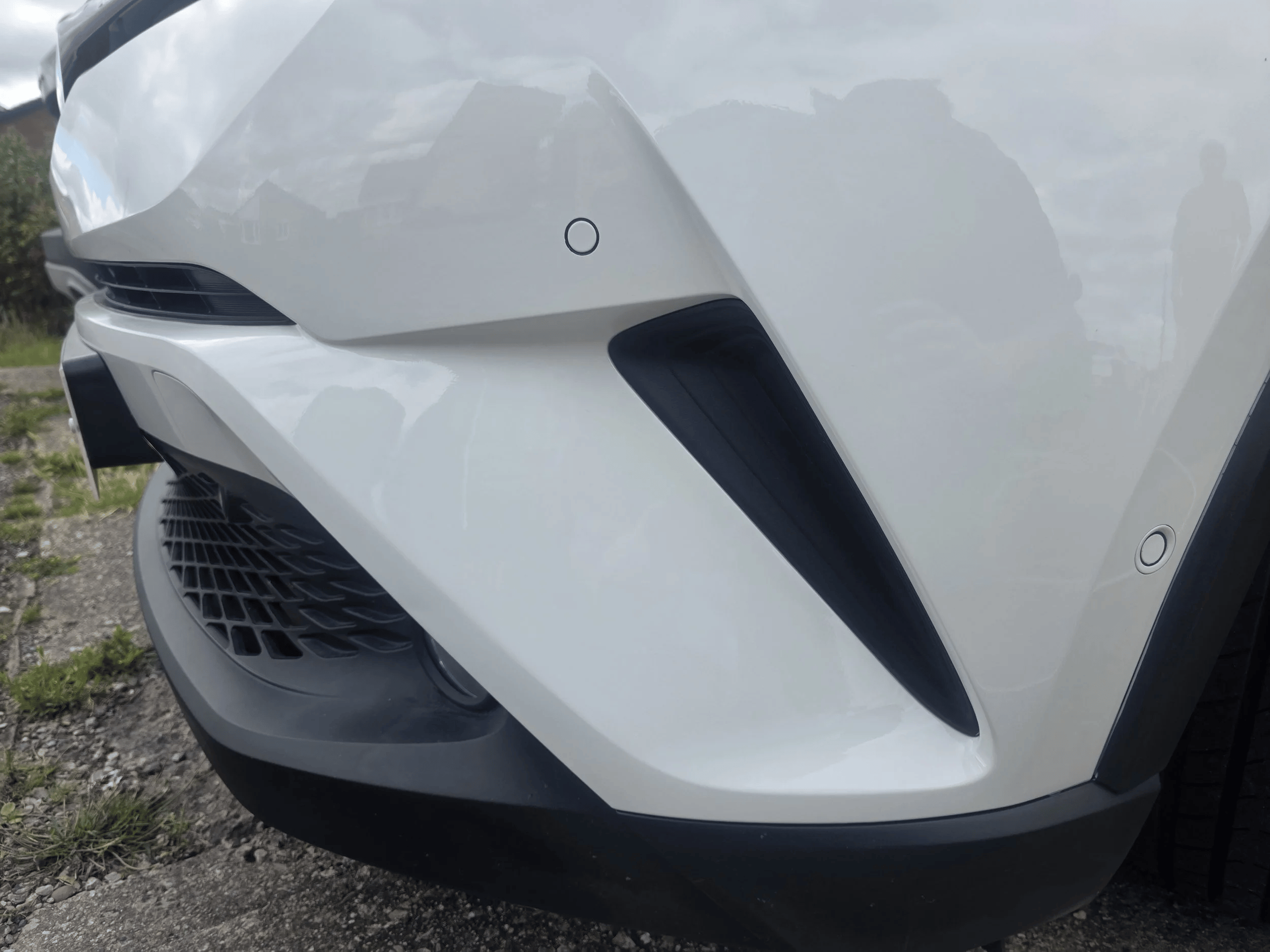 technician fixing cracked bumper Barnsley