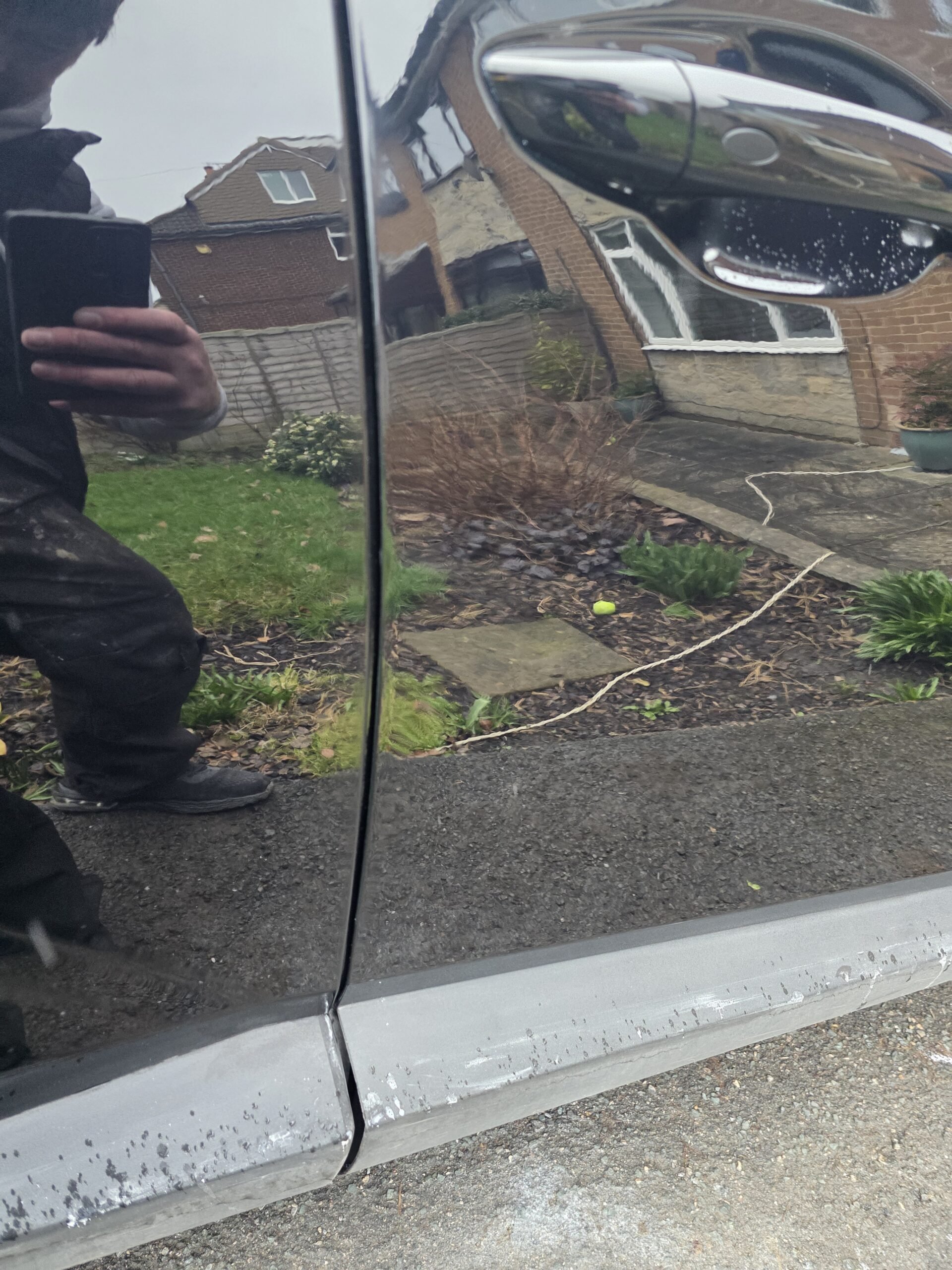 bumper scratch repair before and after Barnsley