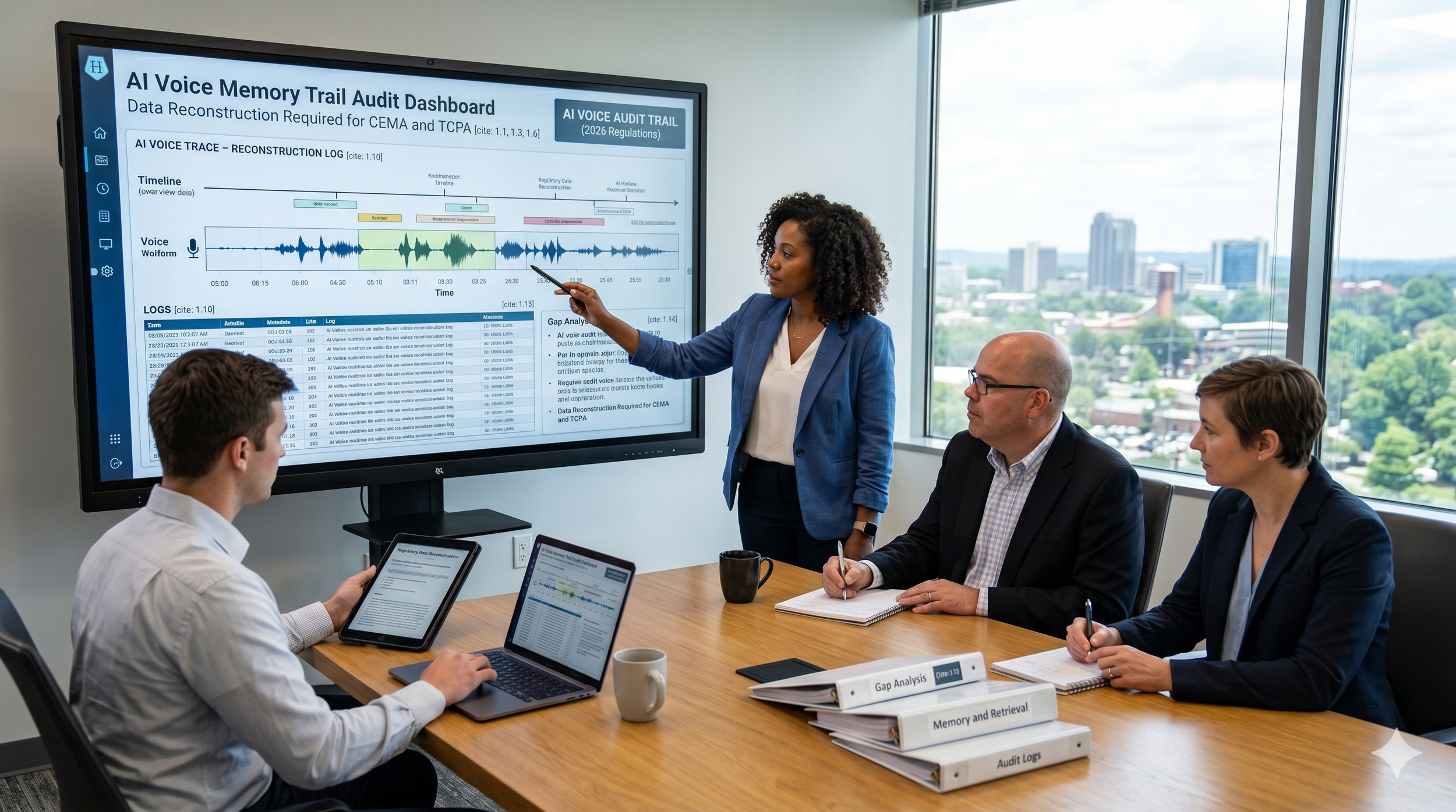 Your AI Voice Needs a Better Memory: Audit Trail Requirements Nobody's Building