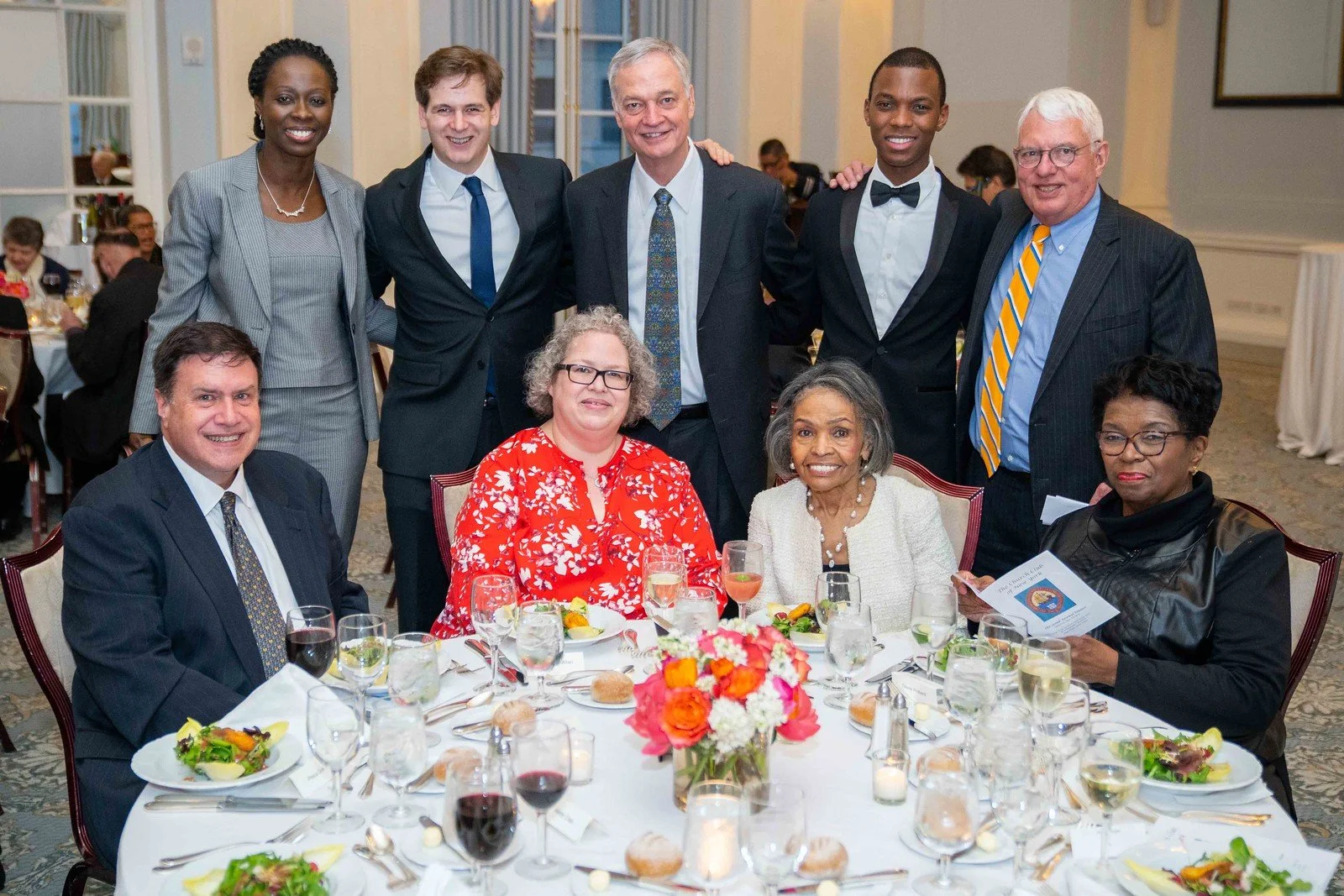 Church club members at the 2019 Annual Dinner at the Yale Club, new York, New York.