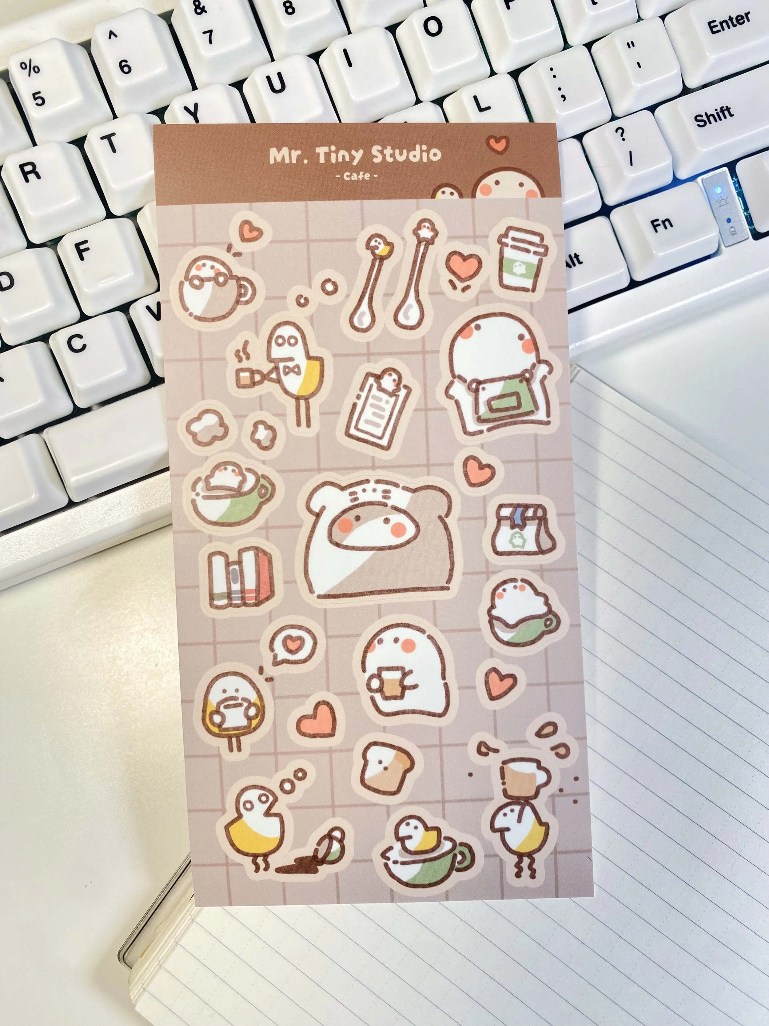 Cafe Sticker Sheet