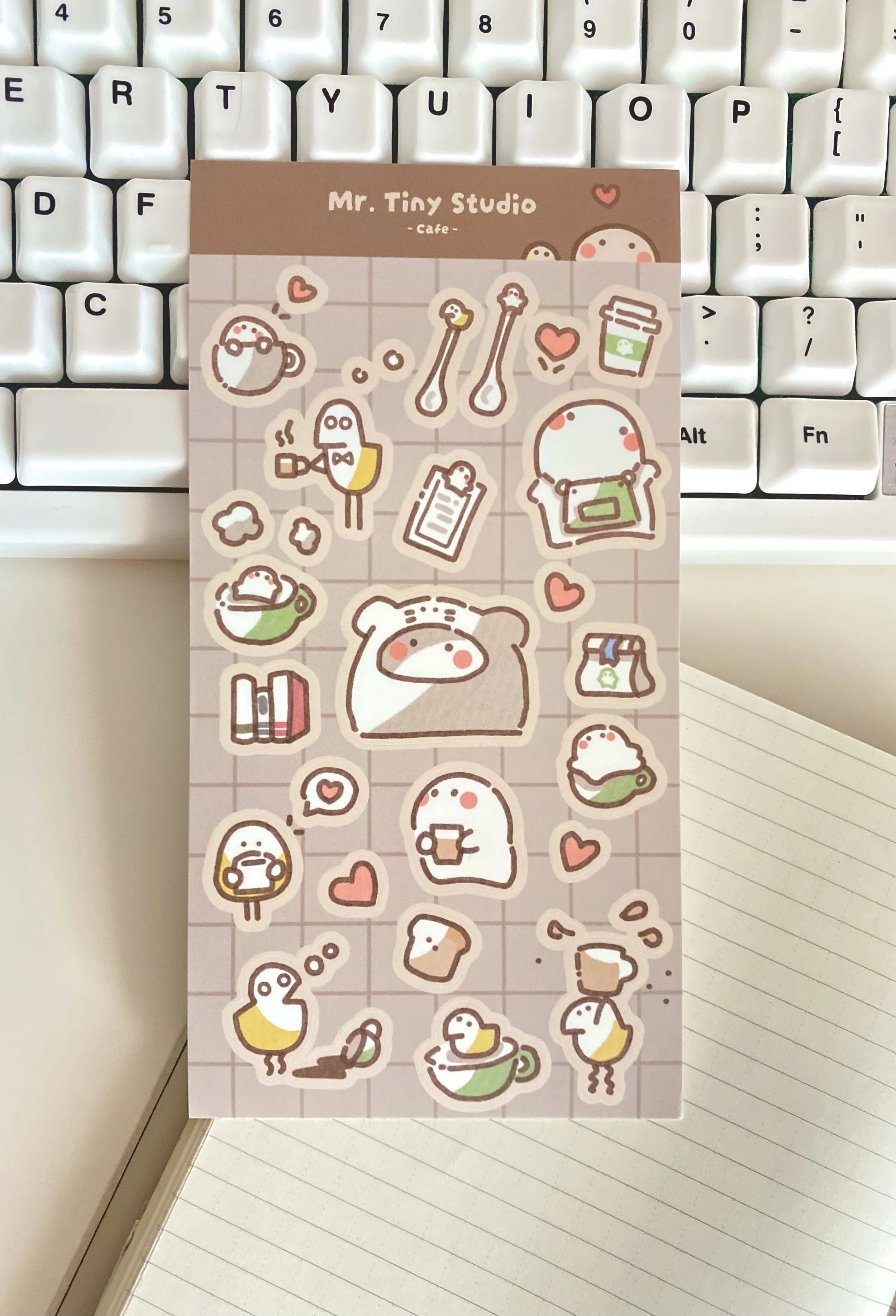 Cafe Sticker Sheet
