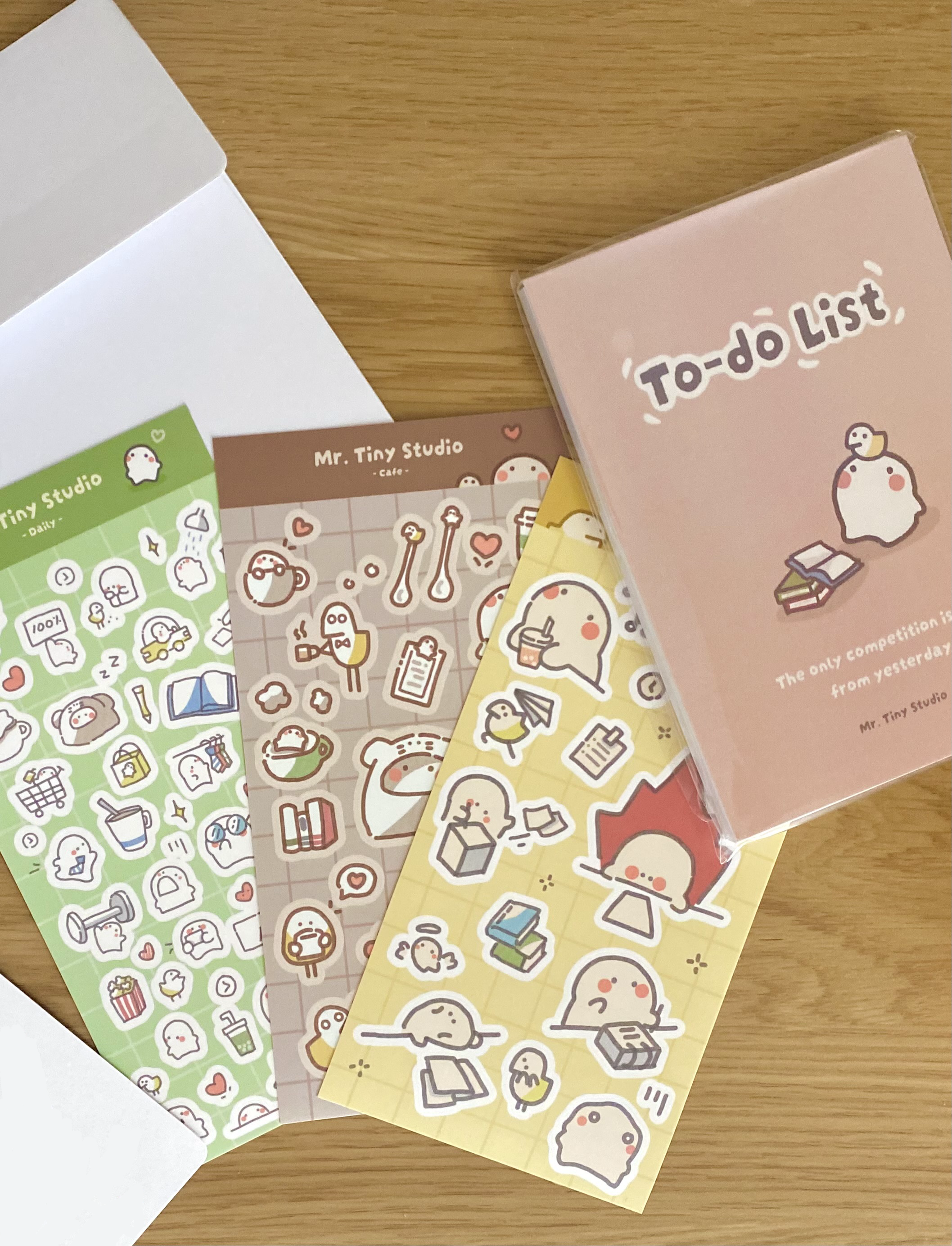 Full Collection Bundle  (notepad + 3 sticker sheet)