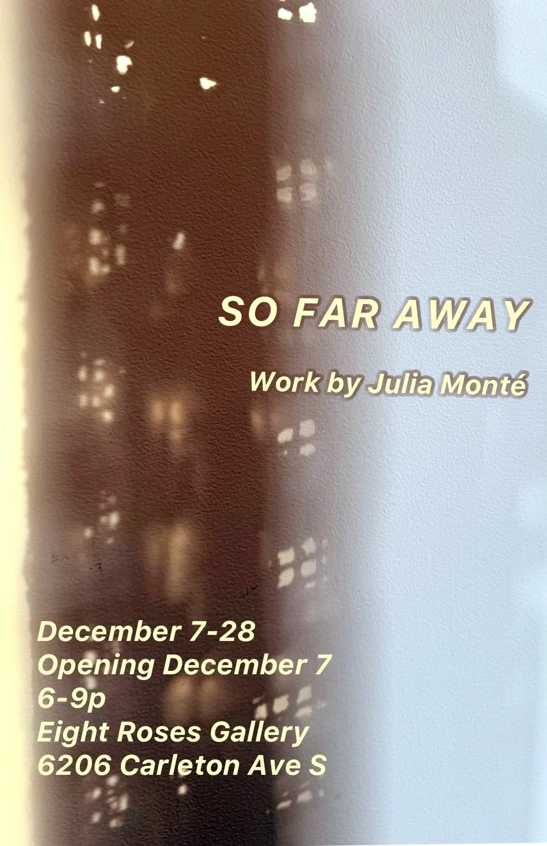 SO FAR AWAY 