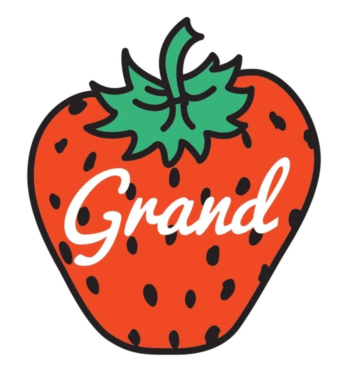 Classic Strawberry Slap (3" x 3")