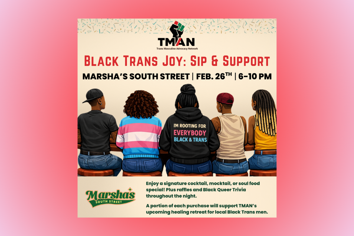 Sip &amp; Support for Trans Man Advocay Network