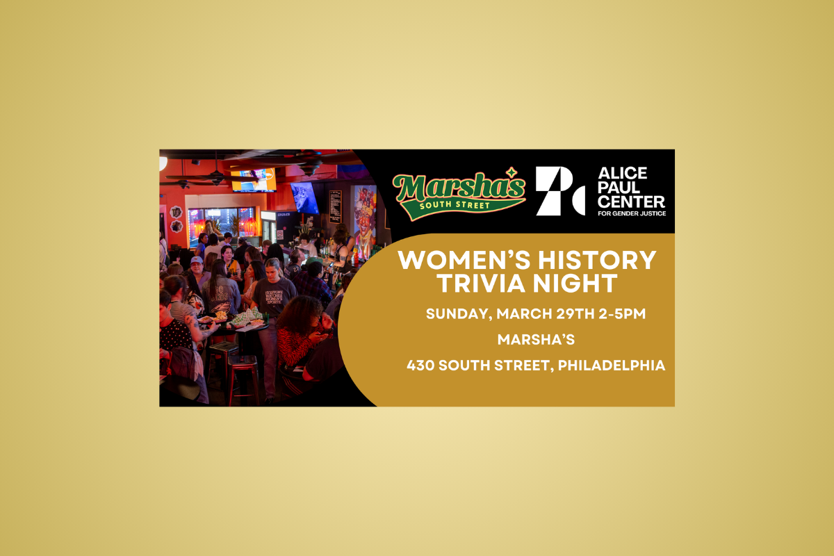 Alice Paul Gender Justice Wm Trivia