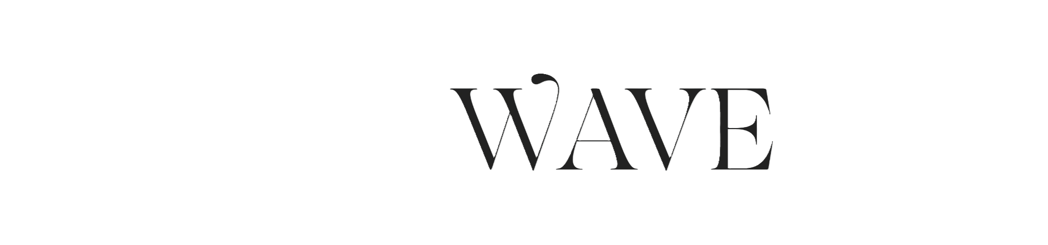 Text that reads 'WAVE' in a stylized font.
