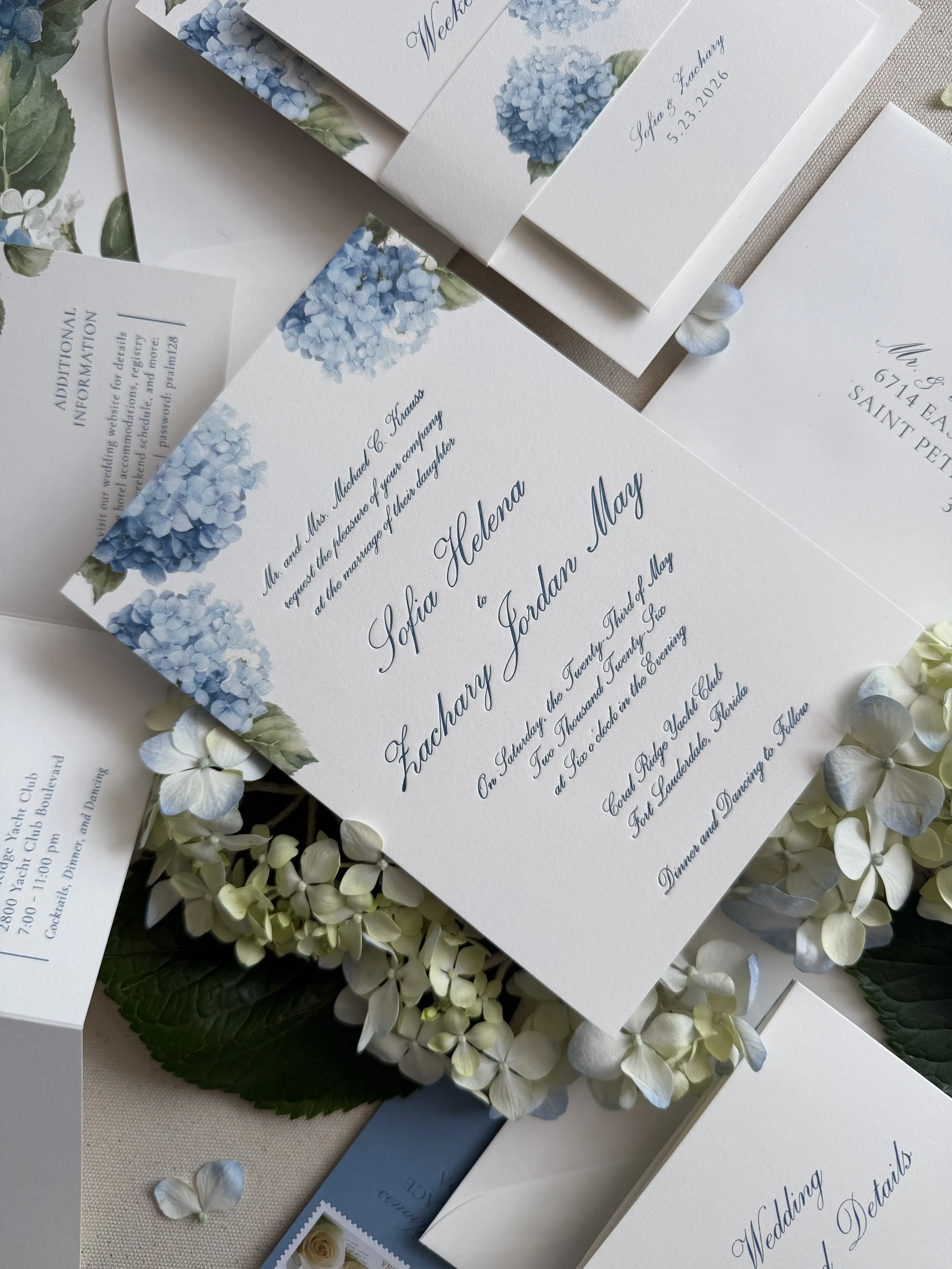 Blue Hydrangea Wedding Invitation Suite3.jpg