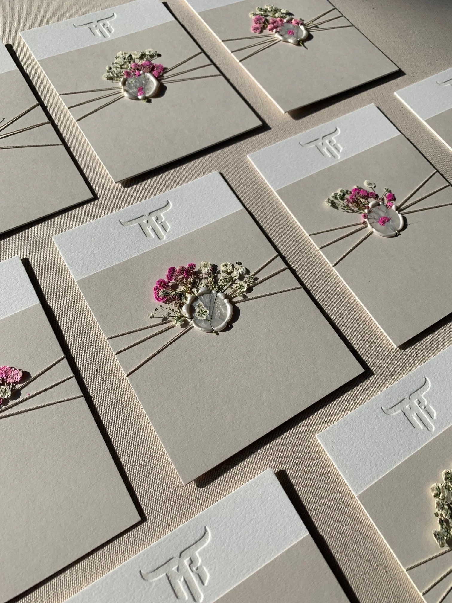 Letterpress Monogram Weddinginviationsuite wax seal dried pink flowers.jpeg