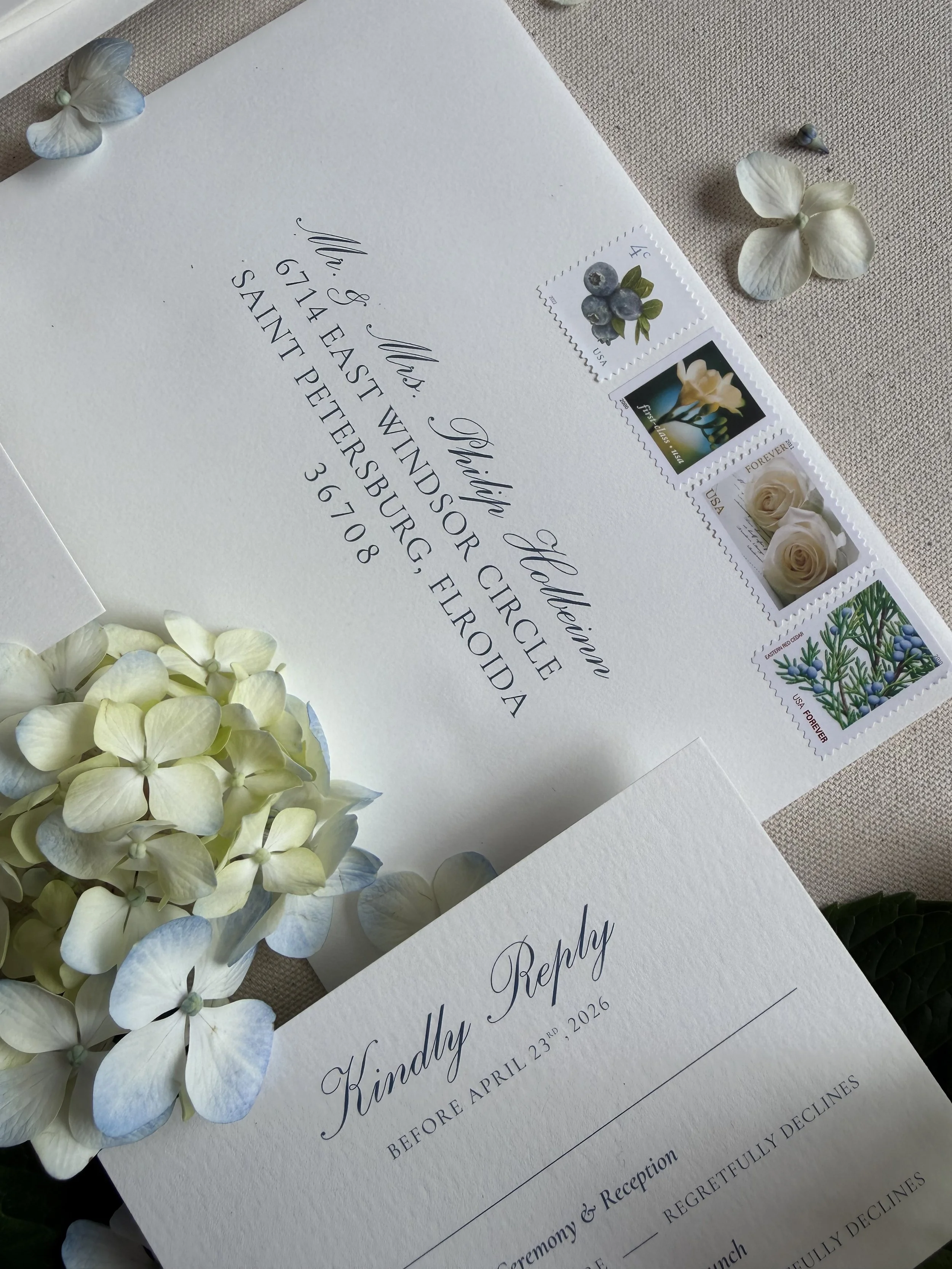 Blue Hydrangea Wedding Invitation Suite7.jpg
