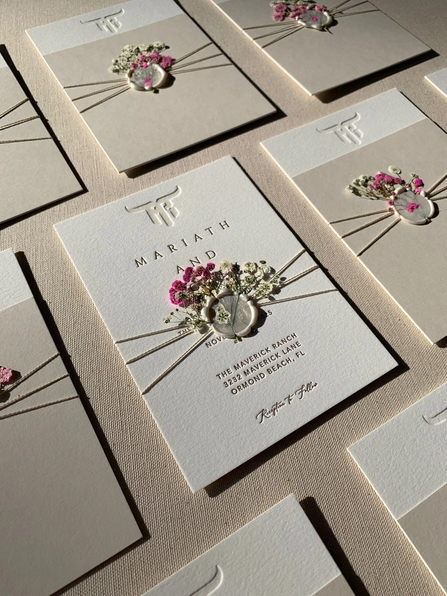 Weddinginviationsuite wax seal dried pink flower3.jpeg