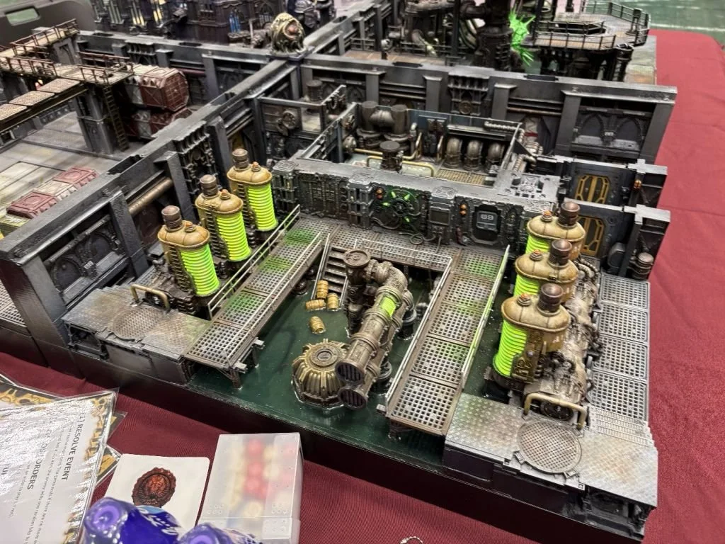 Space Crusade on a scratch-built 3D board