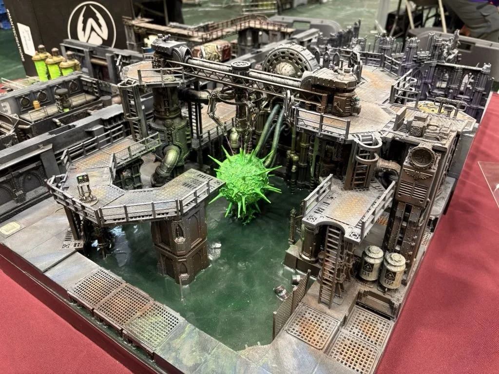 Space Crusade on a scratch-built 3D board