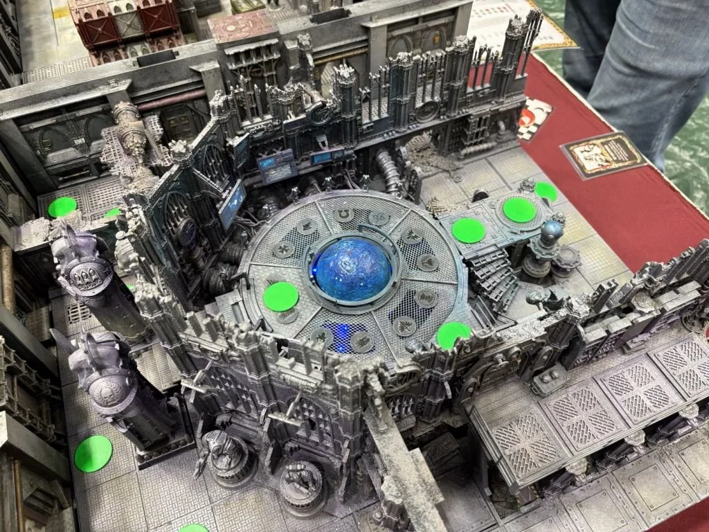 Space Crusade on a scratch-built 3D board