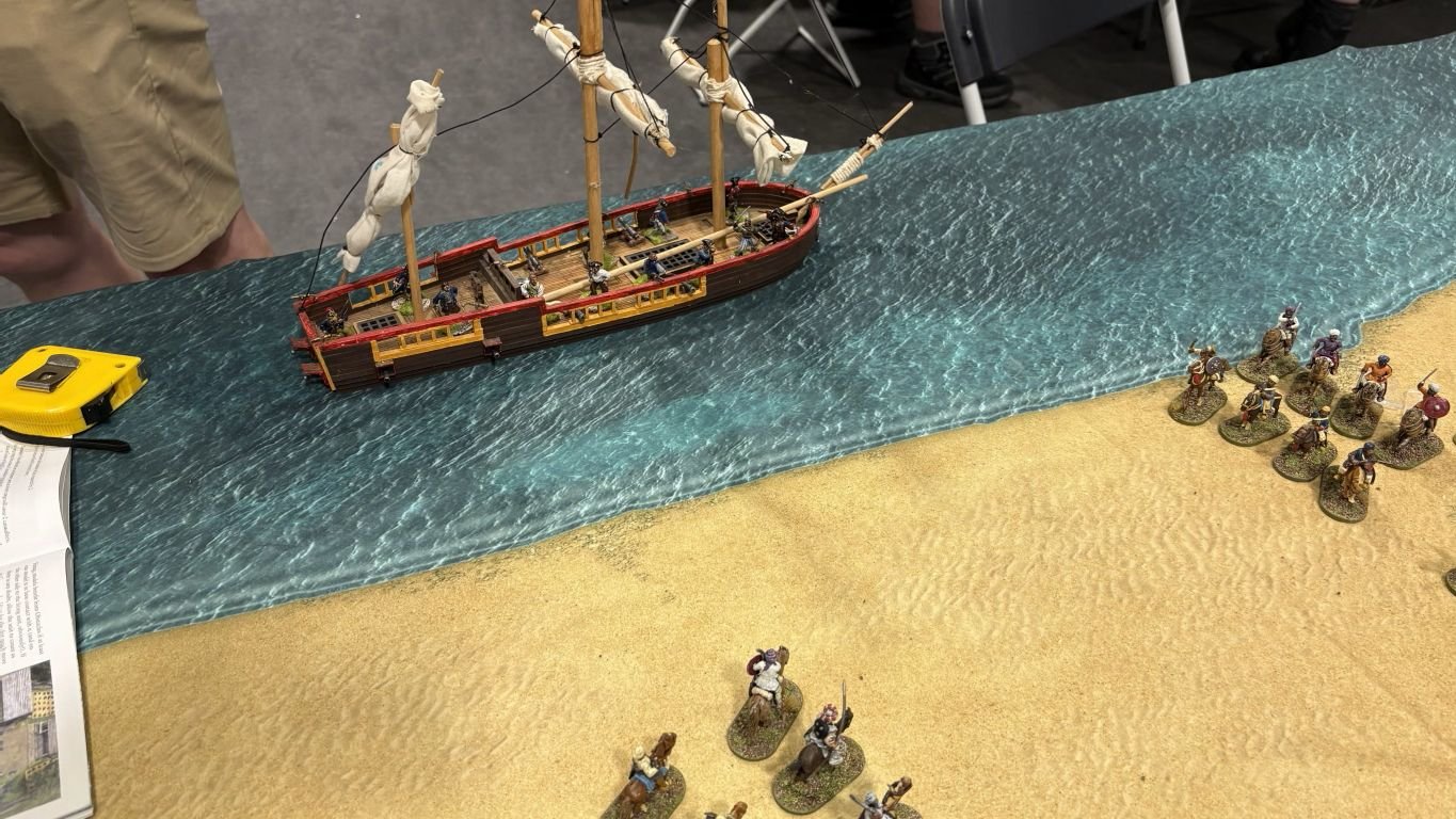 Cumbria Games Team put on the battle of Pondicherry, 1761