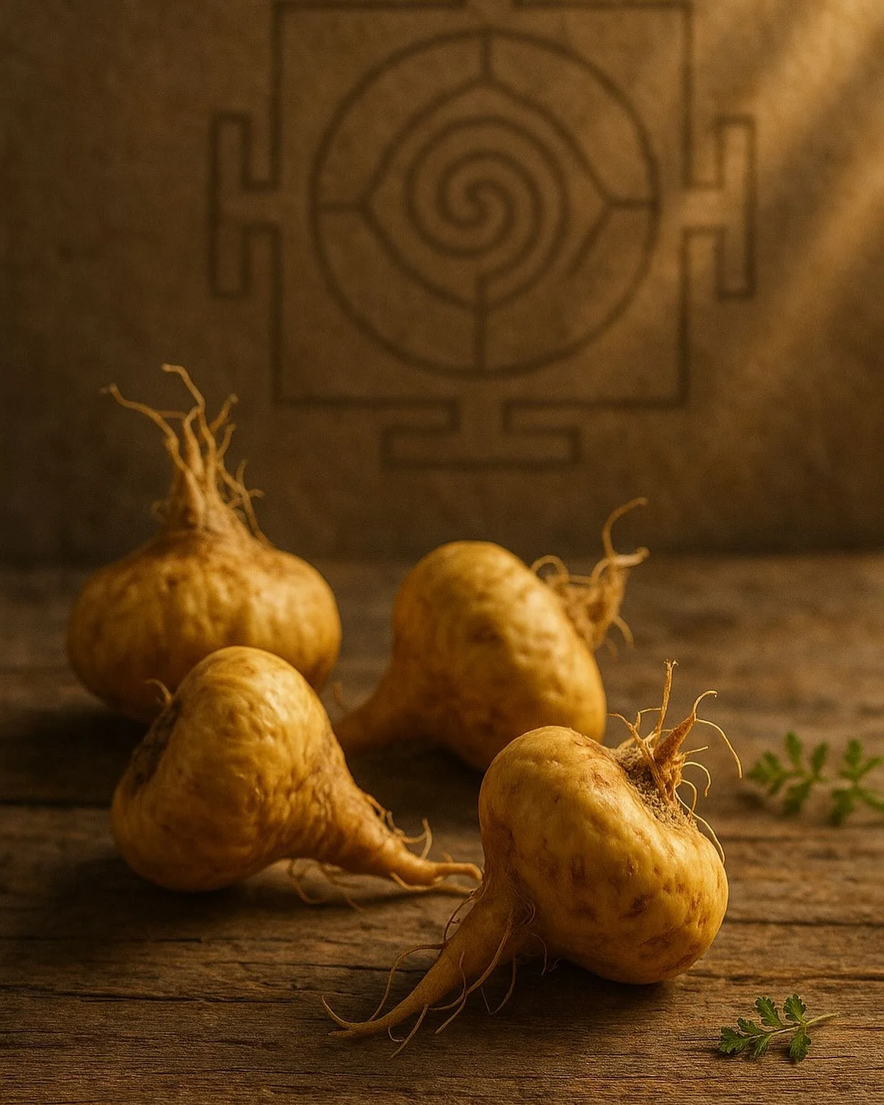 Rooted in Ritual ⚡
Maca has been used for thousands of years in the high Andes for stamina, strength, and hormone balance.
We add it to ELXR:Active to support clean, sustained energy — without the spikes and crashes.
🌿 What it supports:
	&bu