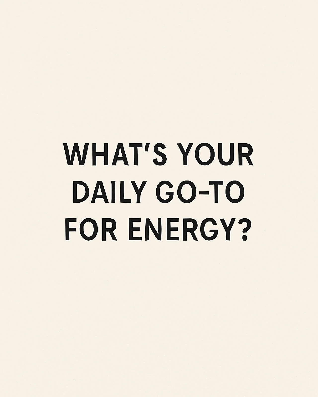 👇 Comment your ride-or-die below:
☕ Coffee
🍵 Matcha
⚡ Yerba Mate
🌿 Mushrooms
😴 Sleep