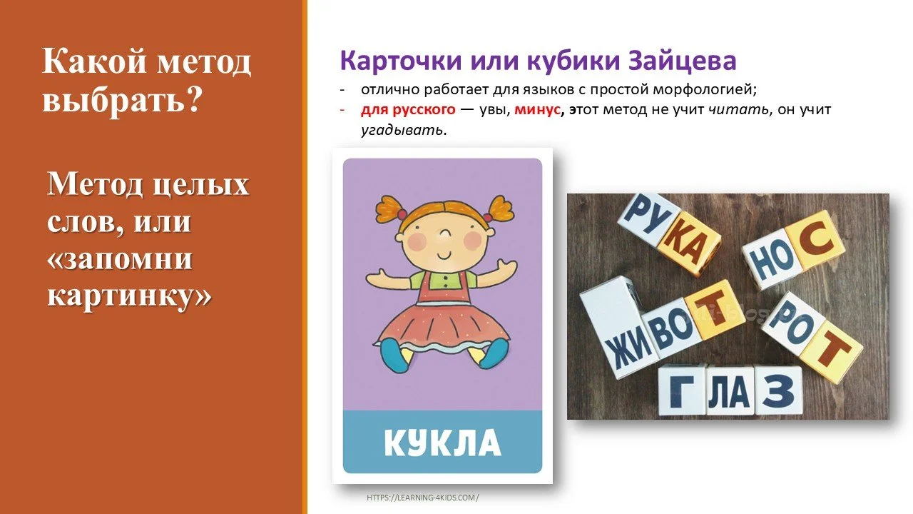 Метод обучения чтению