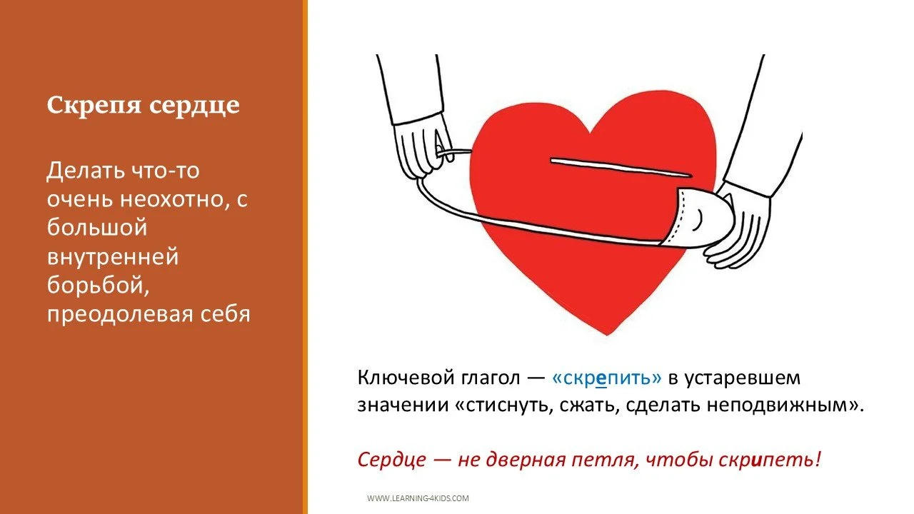 Ошибки в идиомах