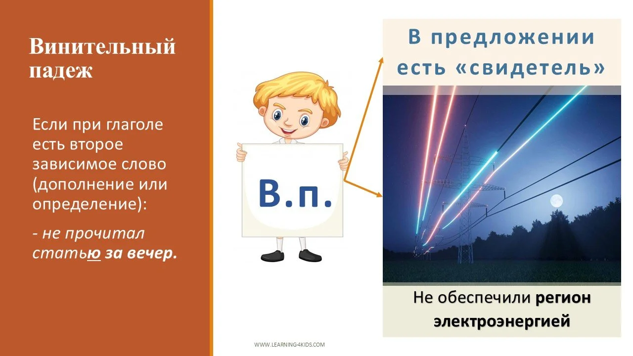 Винительный падеж после отрицания "не" в русском языке: правила и исключения
