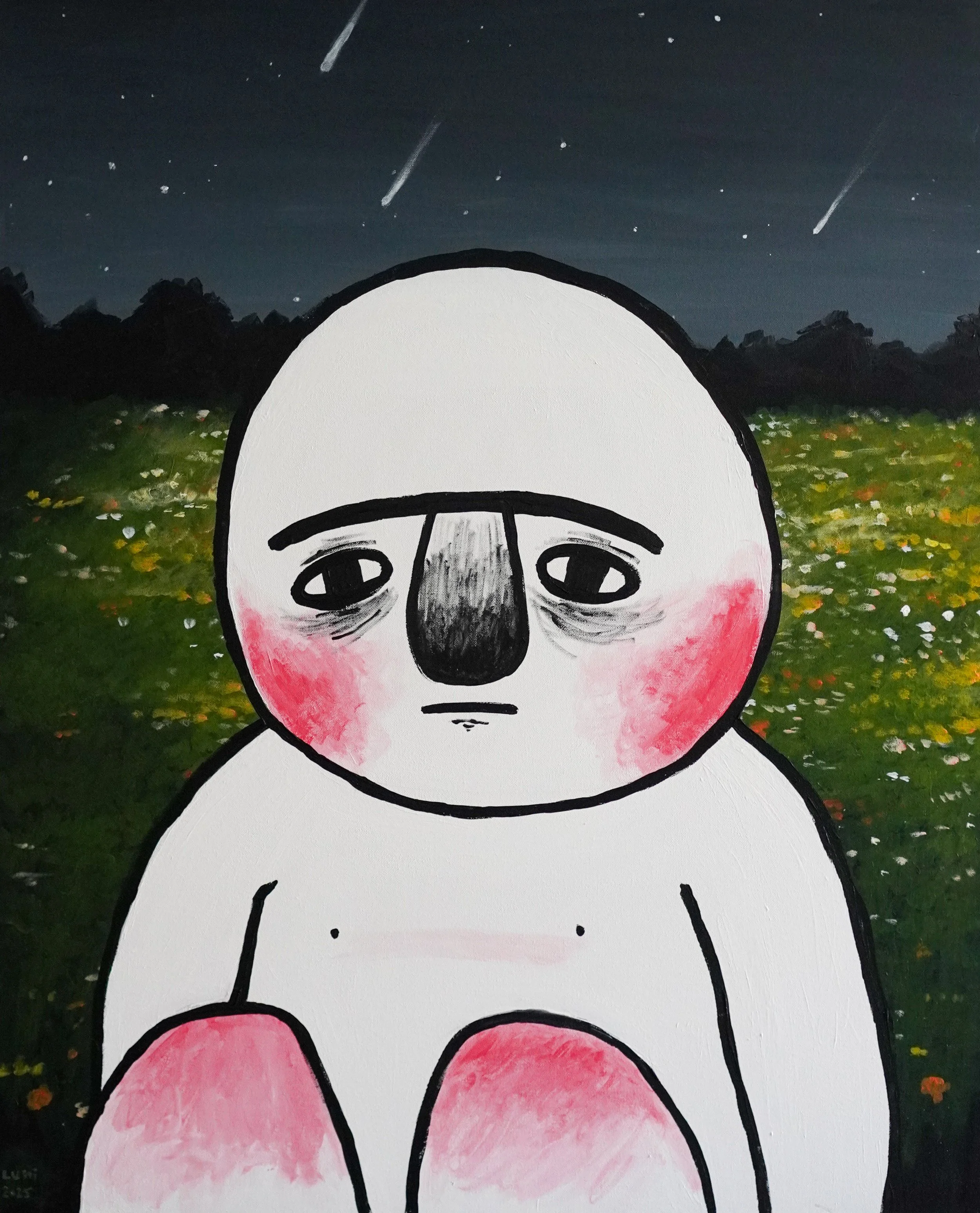 Melancholia
100x80cm acrylic on canvas