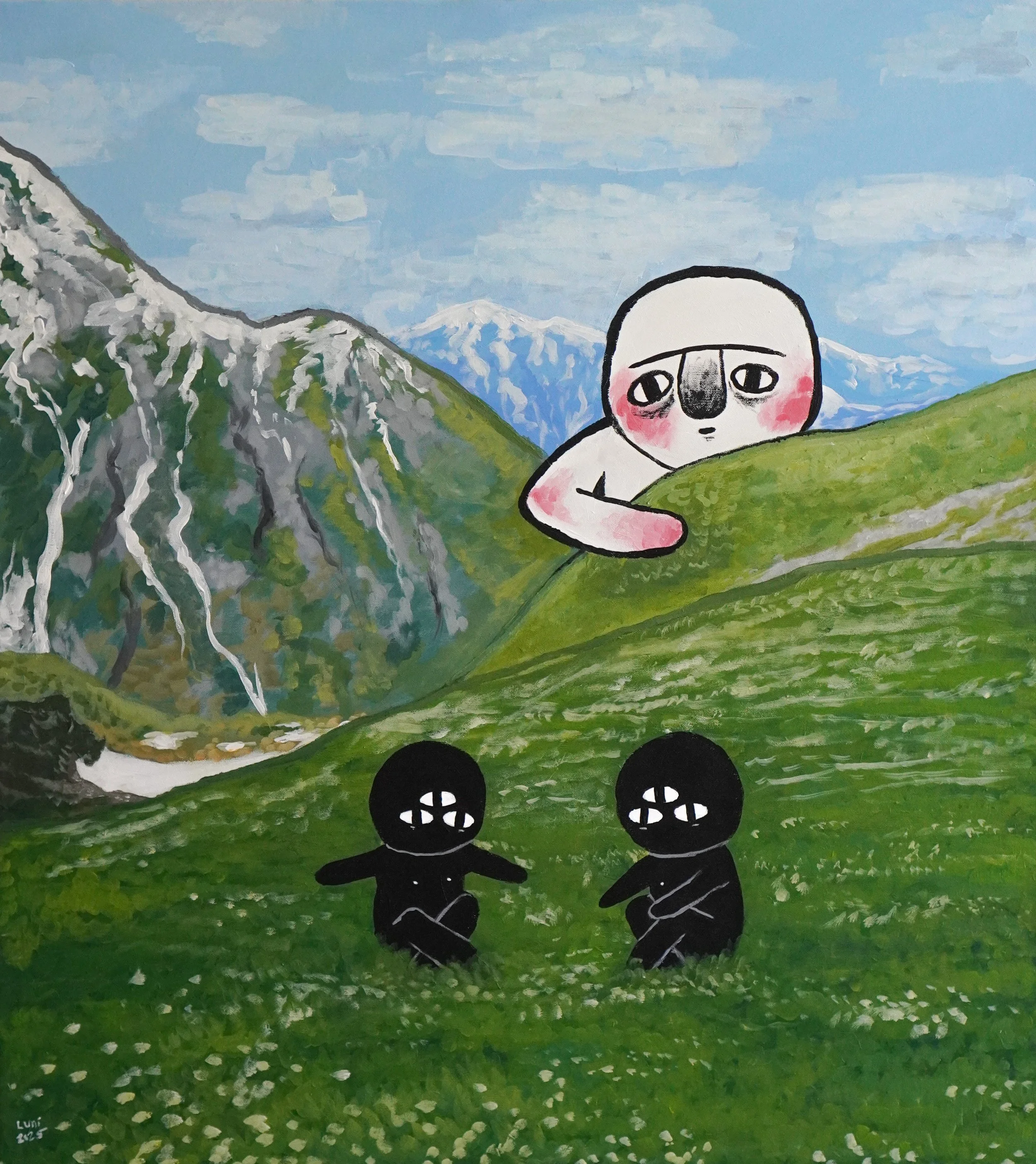 Unconscious Dialogues
90×100 cm | acrylic on canvas