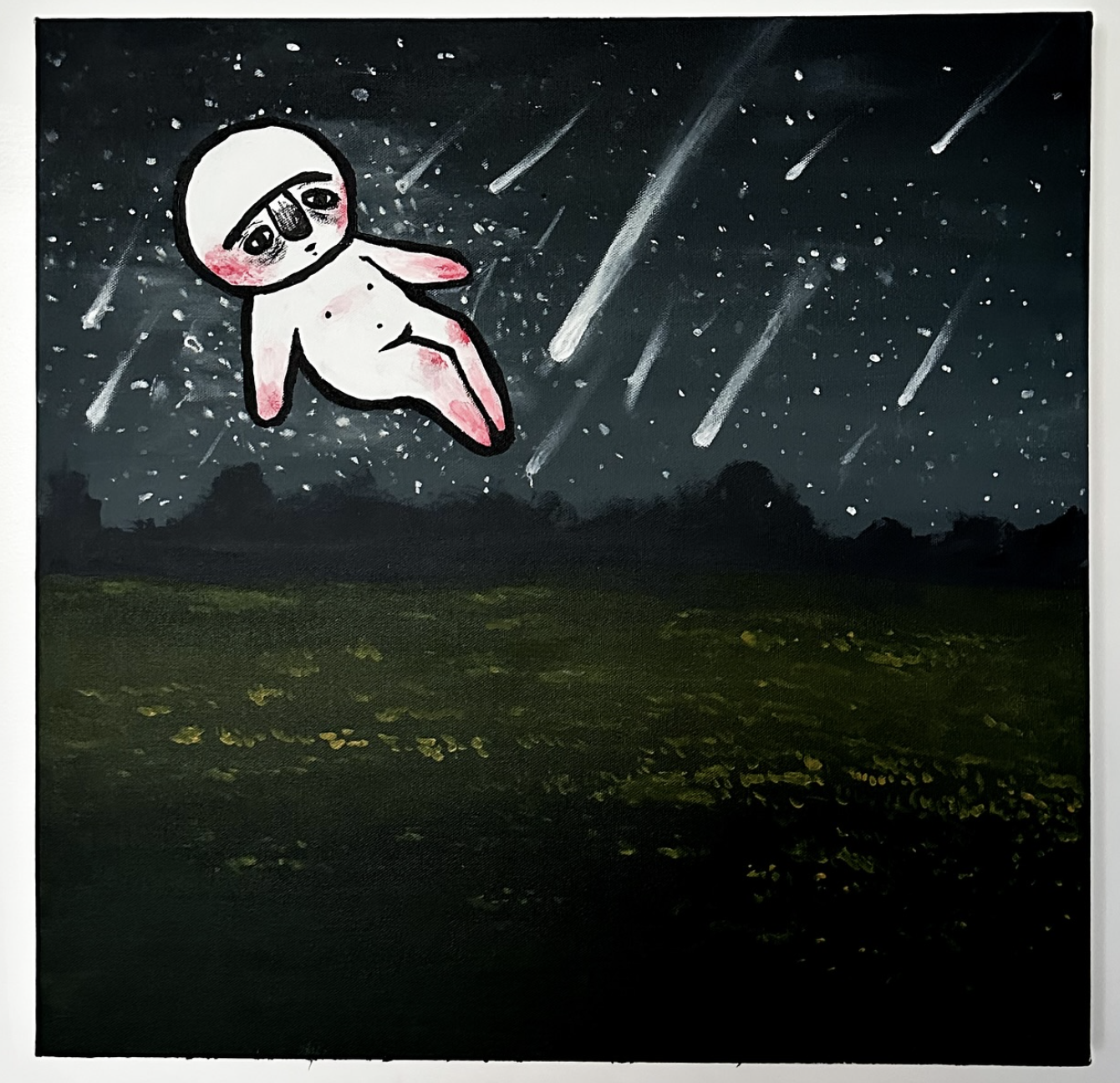 Lost soul
50x50cm acrylic on canvas