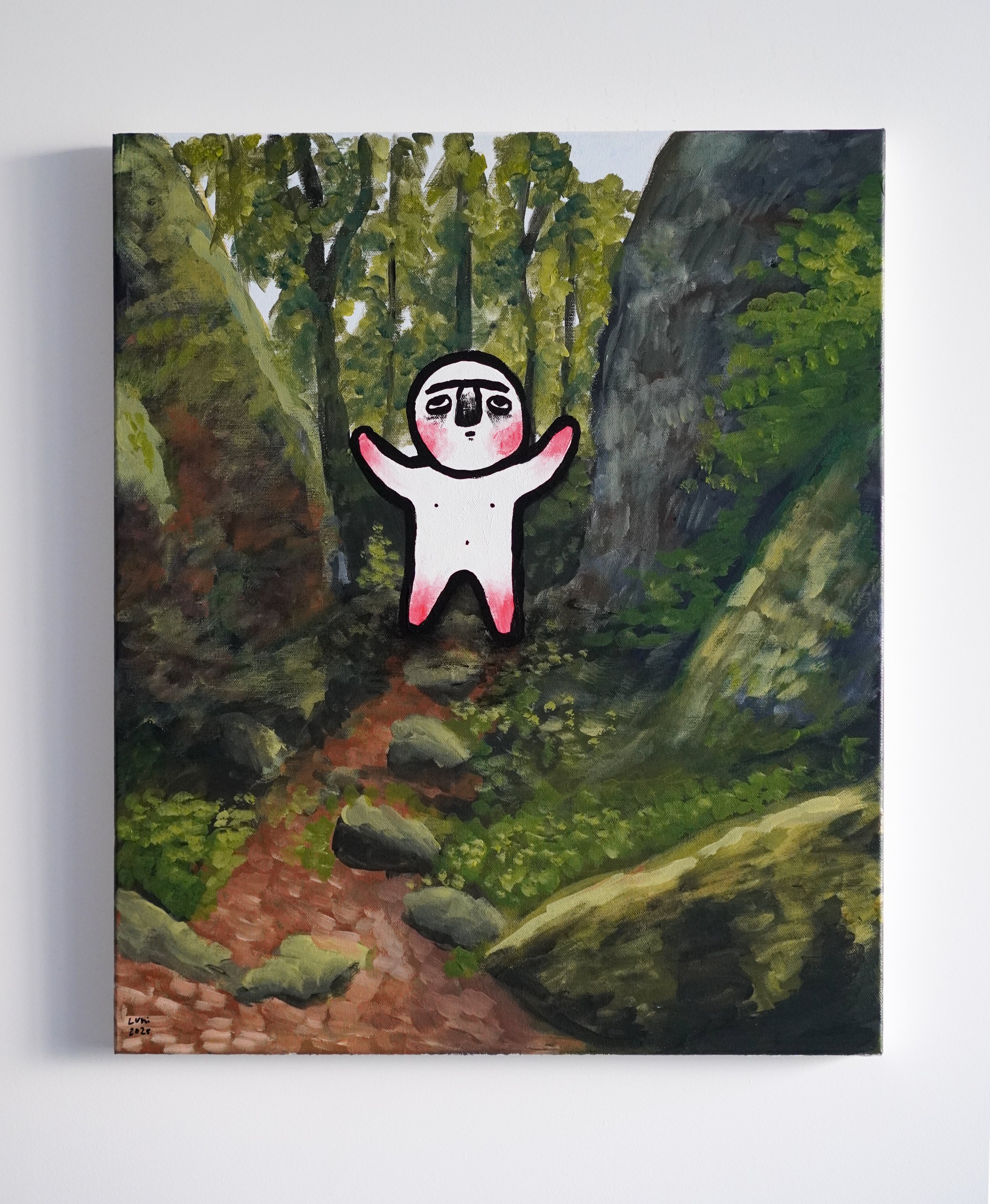 Prayer
50x60cm acrylic on canvas