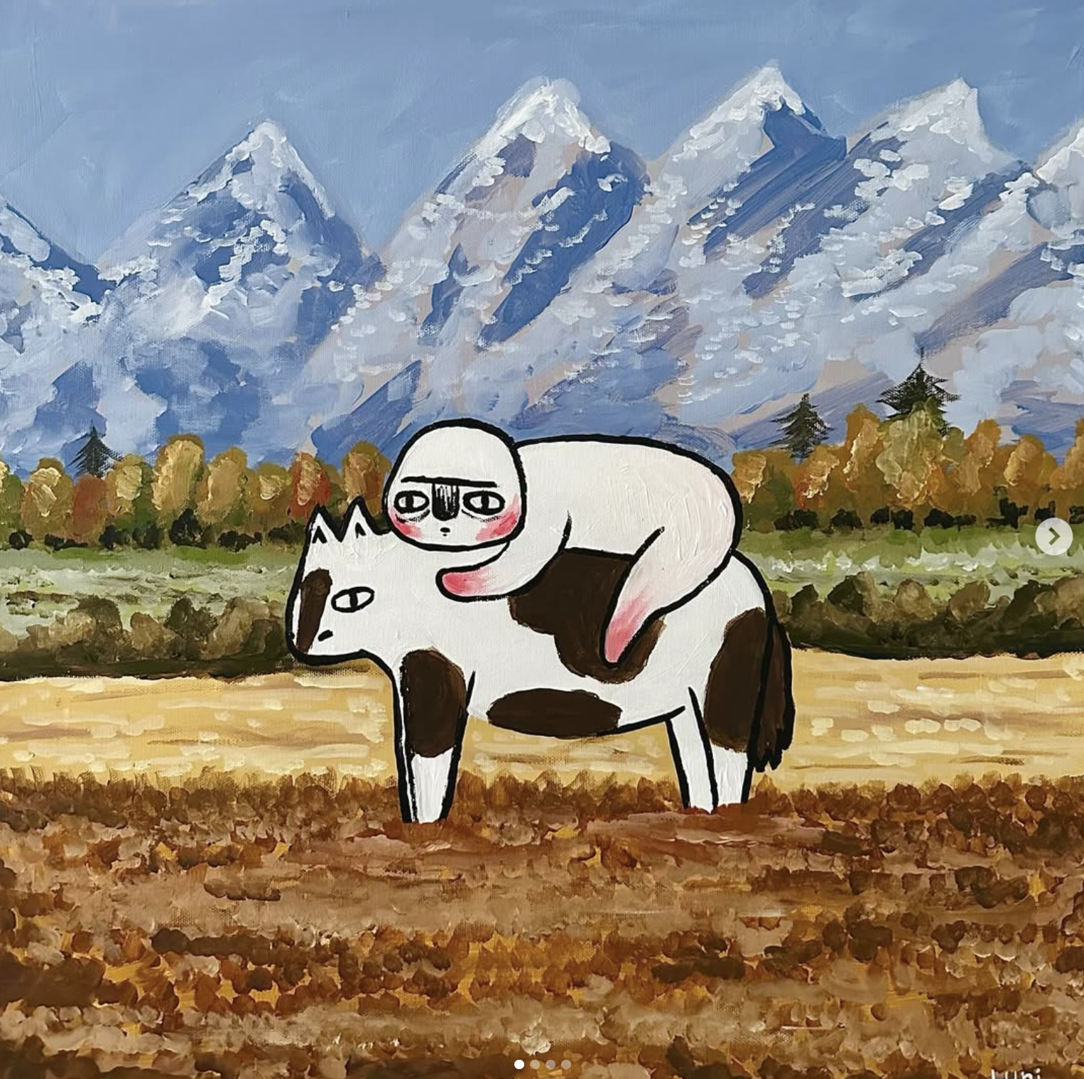 Ride of your life
50x50cm acrylic paint on canvas