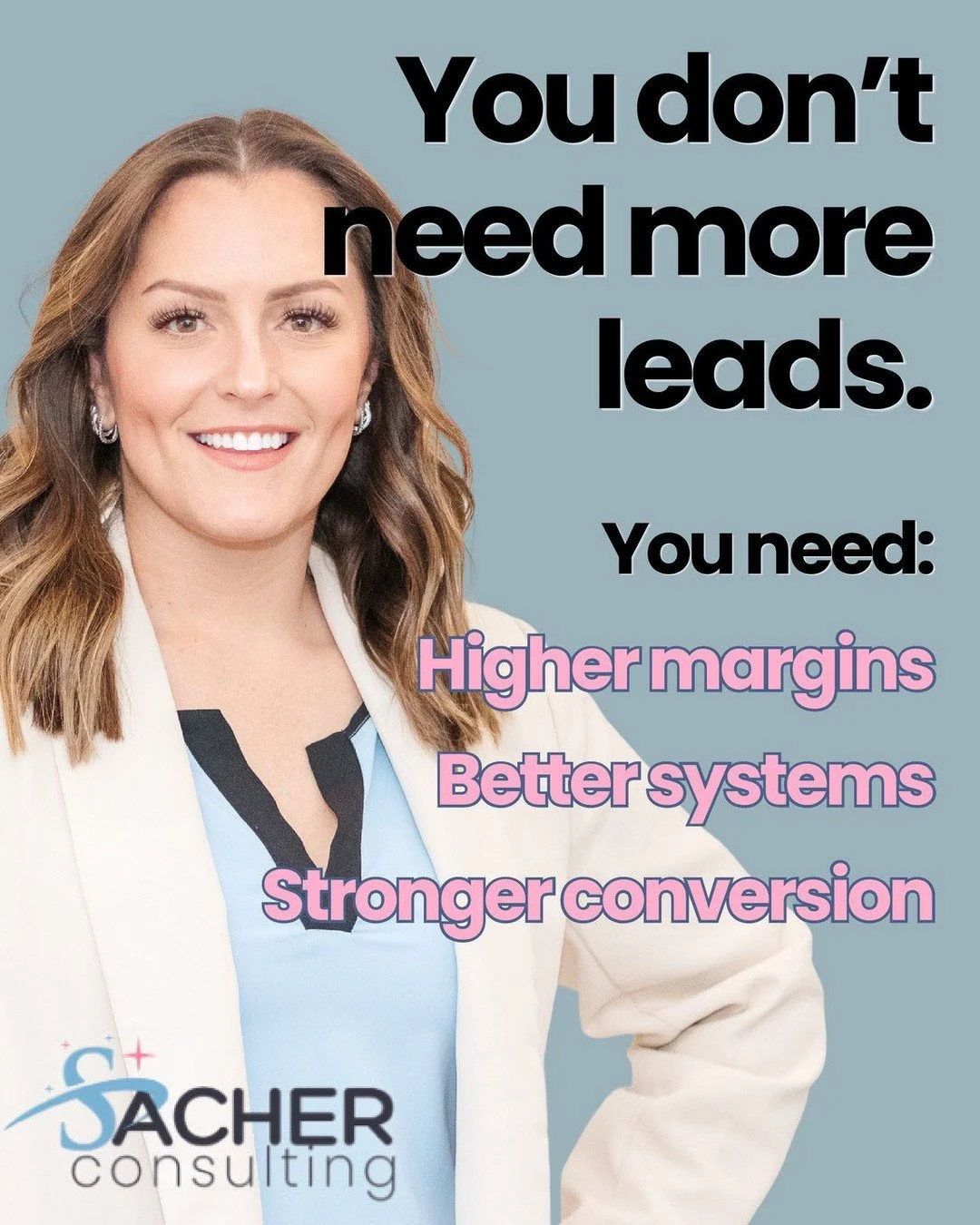 More leads won&rsquo;t fix a broken system.

If your margins are weak, your conversion is inconsistent, or your operations are messy, adding traffic only increases pressure, not profit.

Real growth comes from optimization first.
Fix the system, then