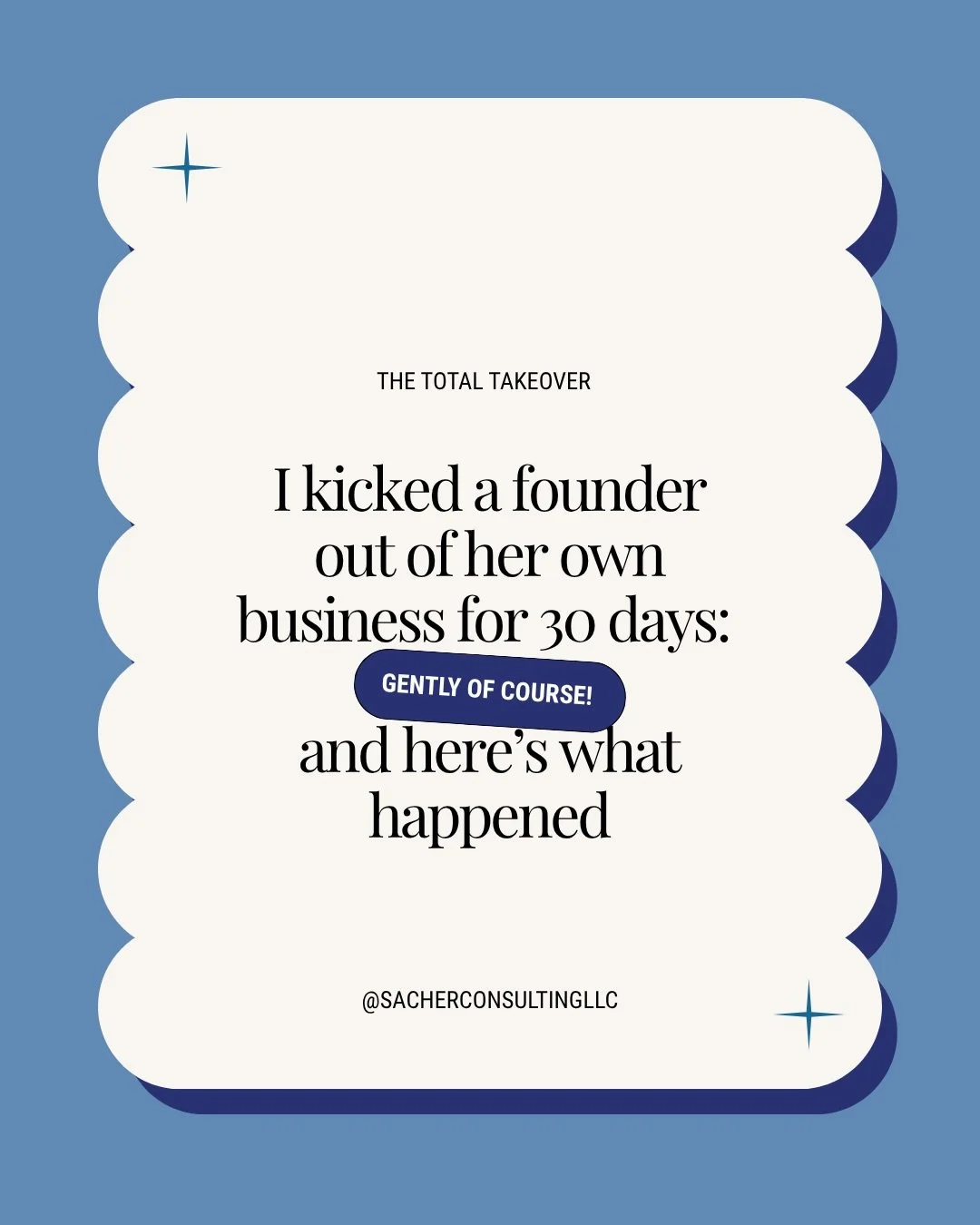 A client came to me with challenges stemming from a lack of role clarity and not one documented process.

Four weeks later, the team had clear ownership over every recurring decision, and she was out of the daily approval chain entirely.

Curious abo