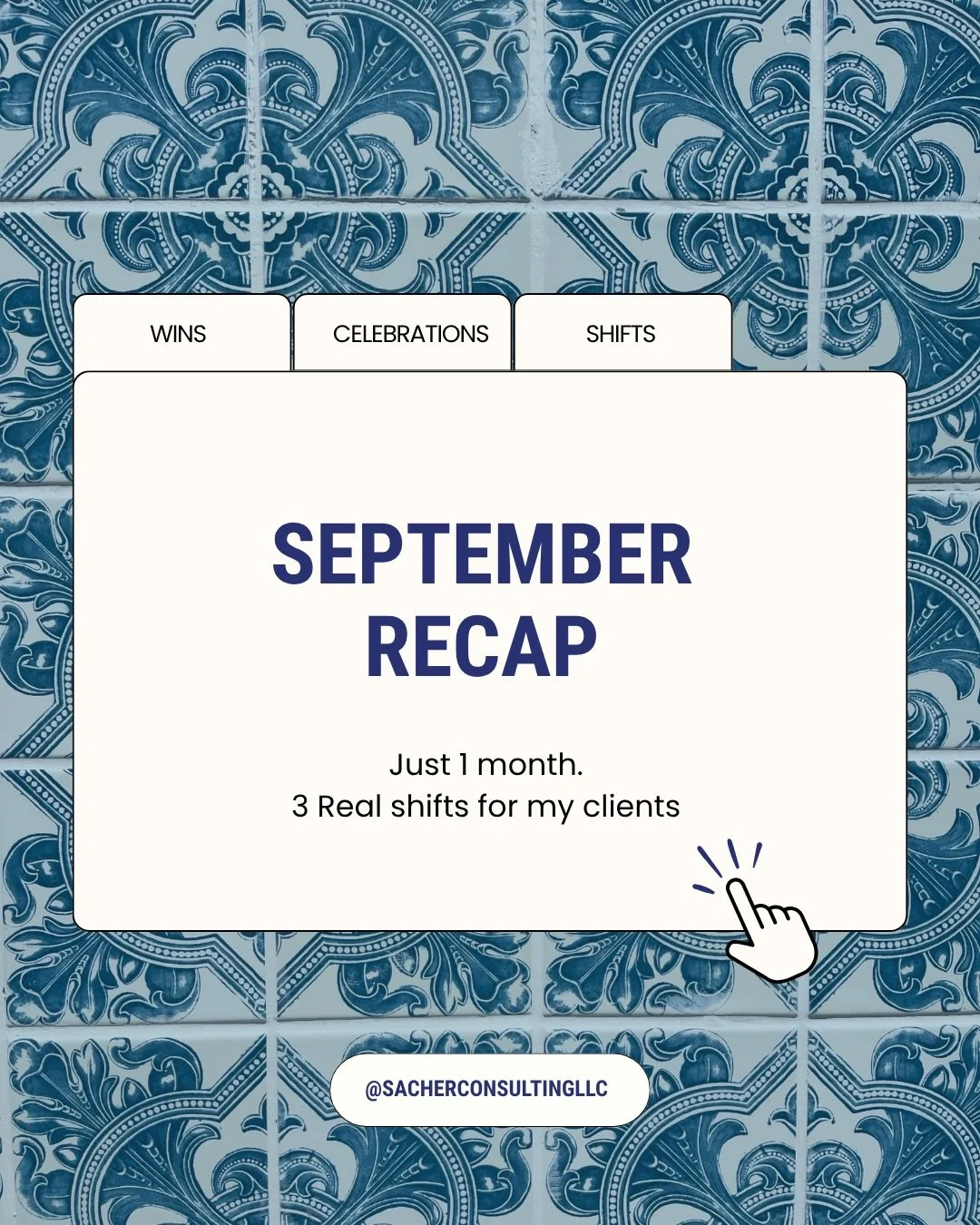 Closing out September with a quick recap, because the shifts for our clients were real.

One client fully documented a role that used to live only in her head. Another cut her meeting load in half. A third finally has five people who all give the sam