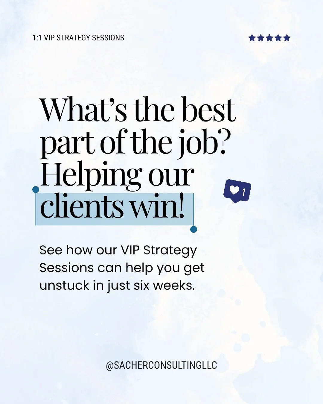 A clarity call can show you the problem. It won&rsquo;t fix it.

Seeing what&rsquo;s broken is one thing, but clarity without action is just a longer to-do list.

VIP Strategy Sessions are built to close that gap. Four calls over six weeks, where we: