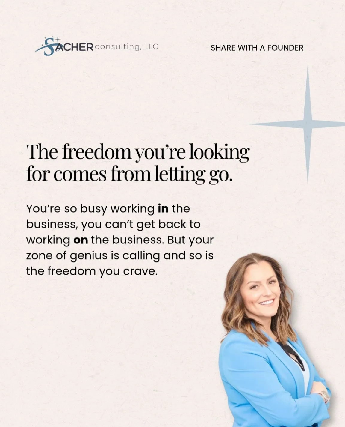 I used to think freedom meant keeping my hands on everything.

It doesn&rsquo;t. It means building something that doesn&rsquo;t collapse the moment you step back.

Imagine a day in your business where your team makes decisions correctly and confident